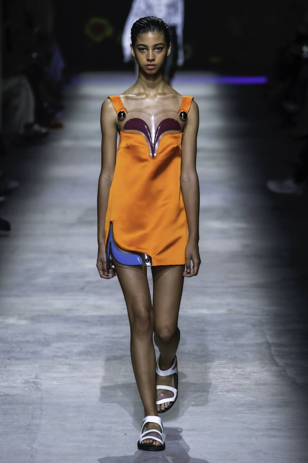 Fashion Week London Spring/Summer 2020 look 25 from the Christopher Kane collection womenswear