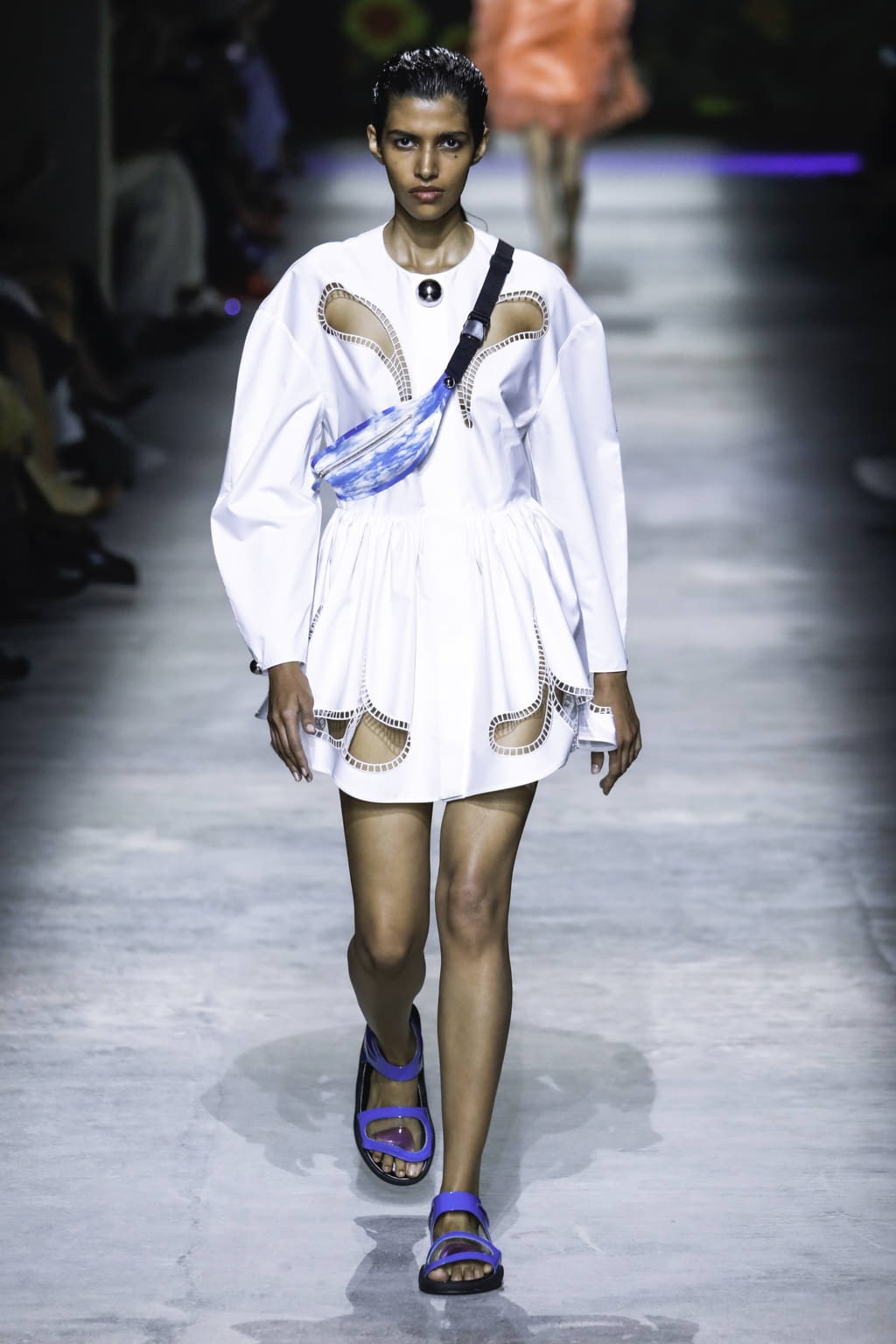 Fashion Week London Spring/Summer 2020 look 36 from the Christopher Kane collection womenswear