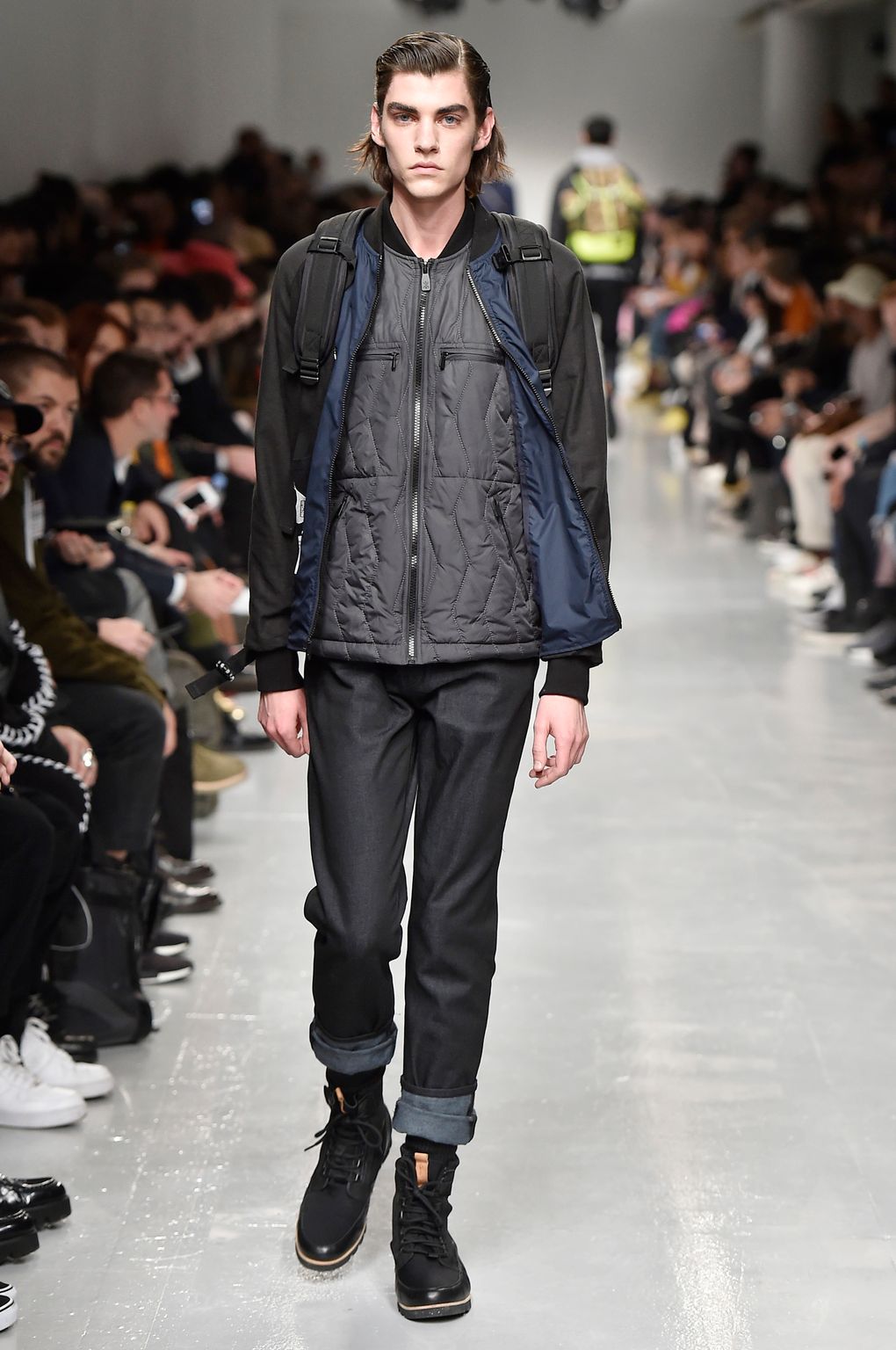 Fashion Week London Fall/Winter 2017 look 24 from the Christopher Raeburn collection menswear