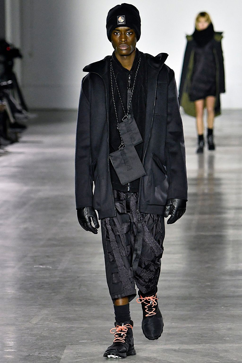 Fashion Week London Fall/Winter 2019 look 12 from the Christopher Raeburn collection menswear