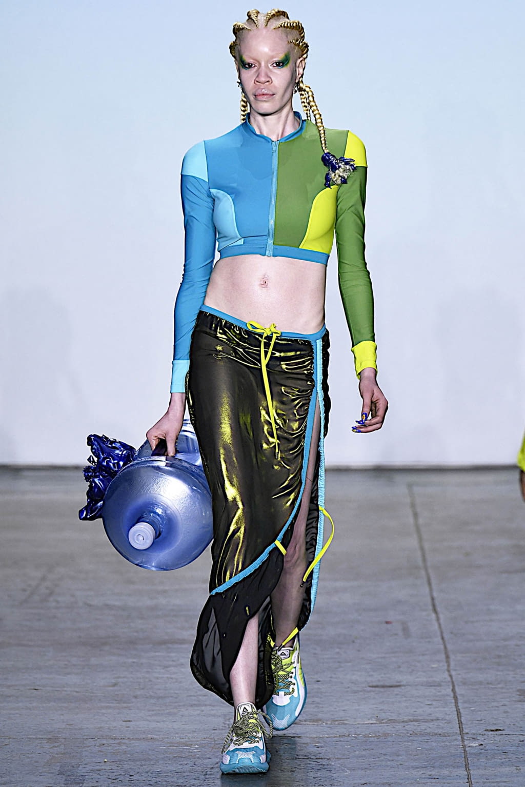 Fashion Week New York Fall/Winter 2019 look 21 from the Chromat collection womenswear