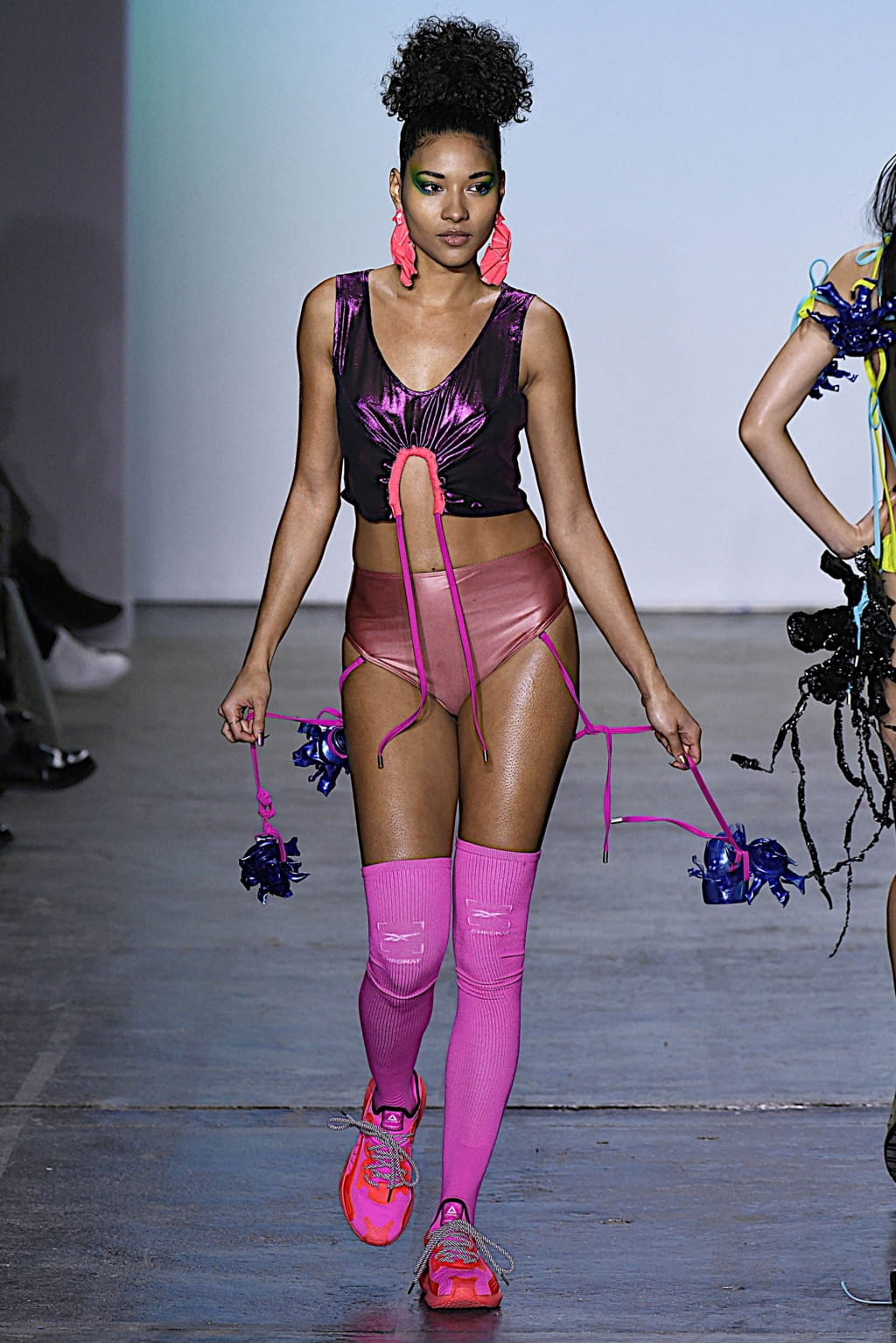 Fashion Week New York Fall/Winter 2019 look 27 from the Chromat collection womenswear