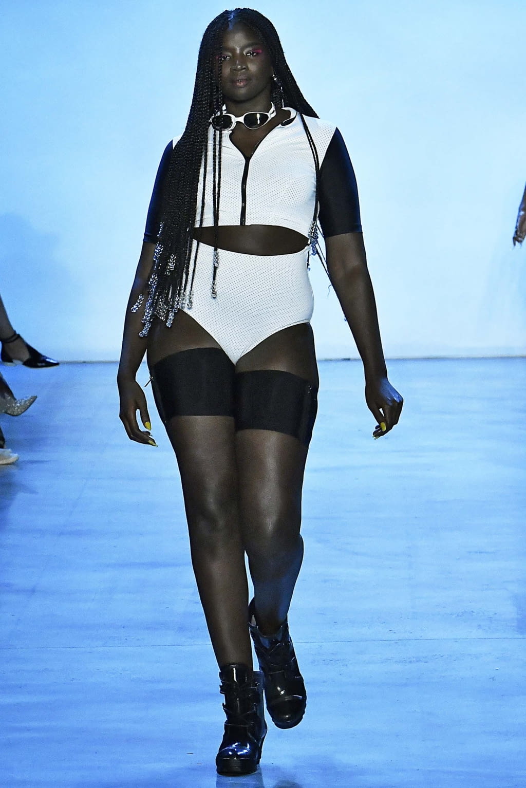 Fashion Week New York Spring/Summer 2019 look 7 from the Chromat collection 女装