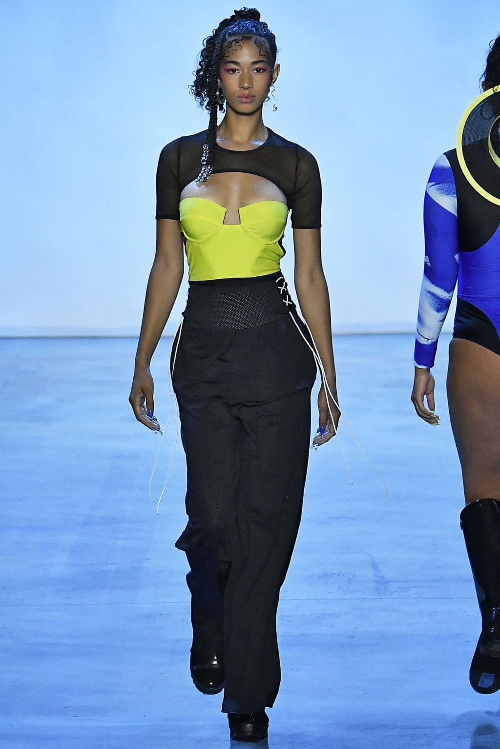 Fashion Week New York Spring/Summer 2019 look 12 from the Chromat collection womenswear