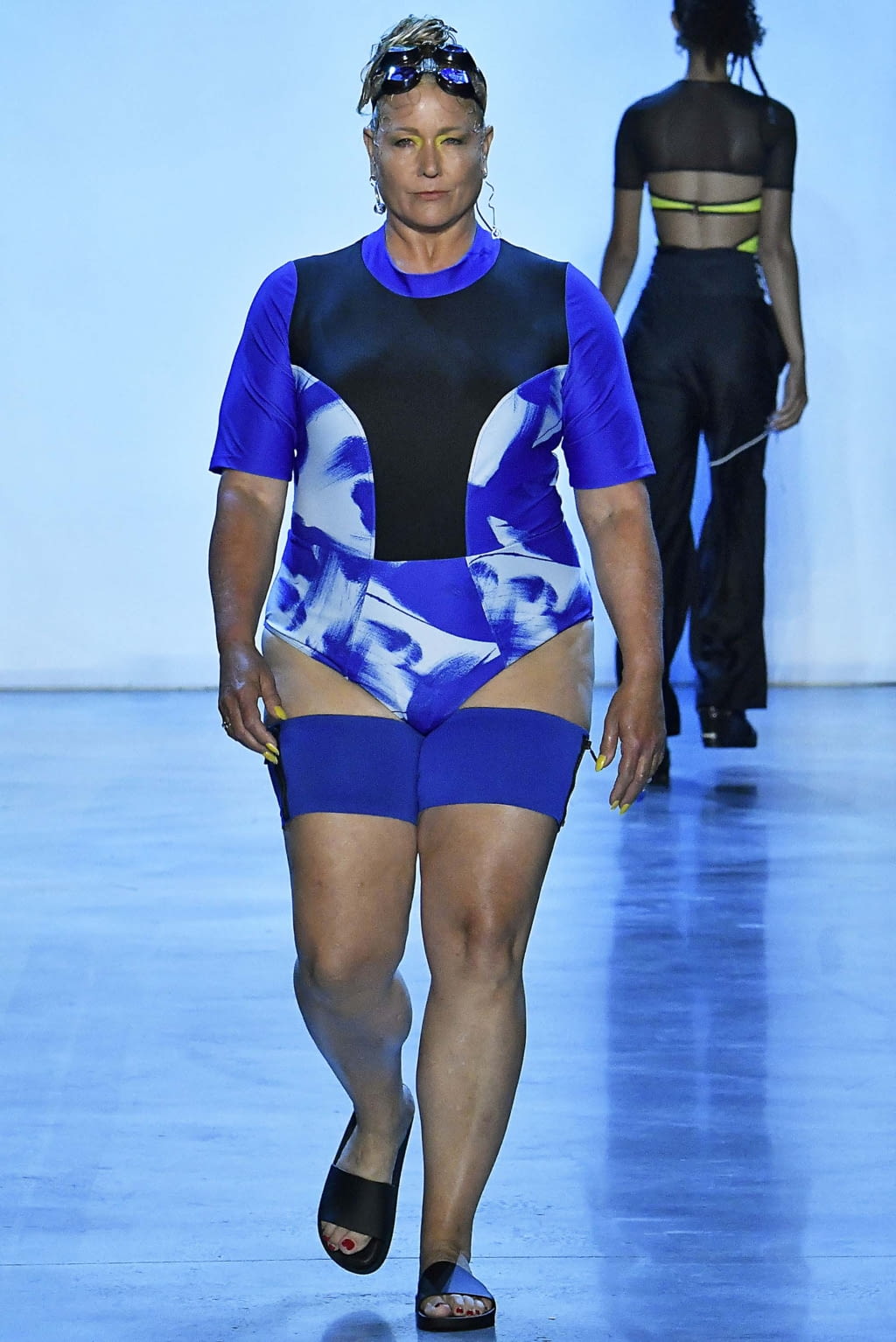 Fashion Week New York Spring/Summer 2019 look 13 from the Chromat collection 女装