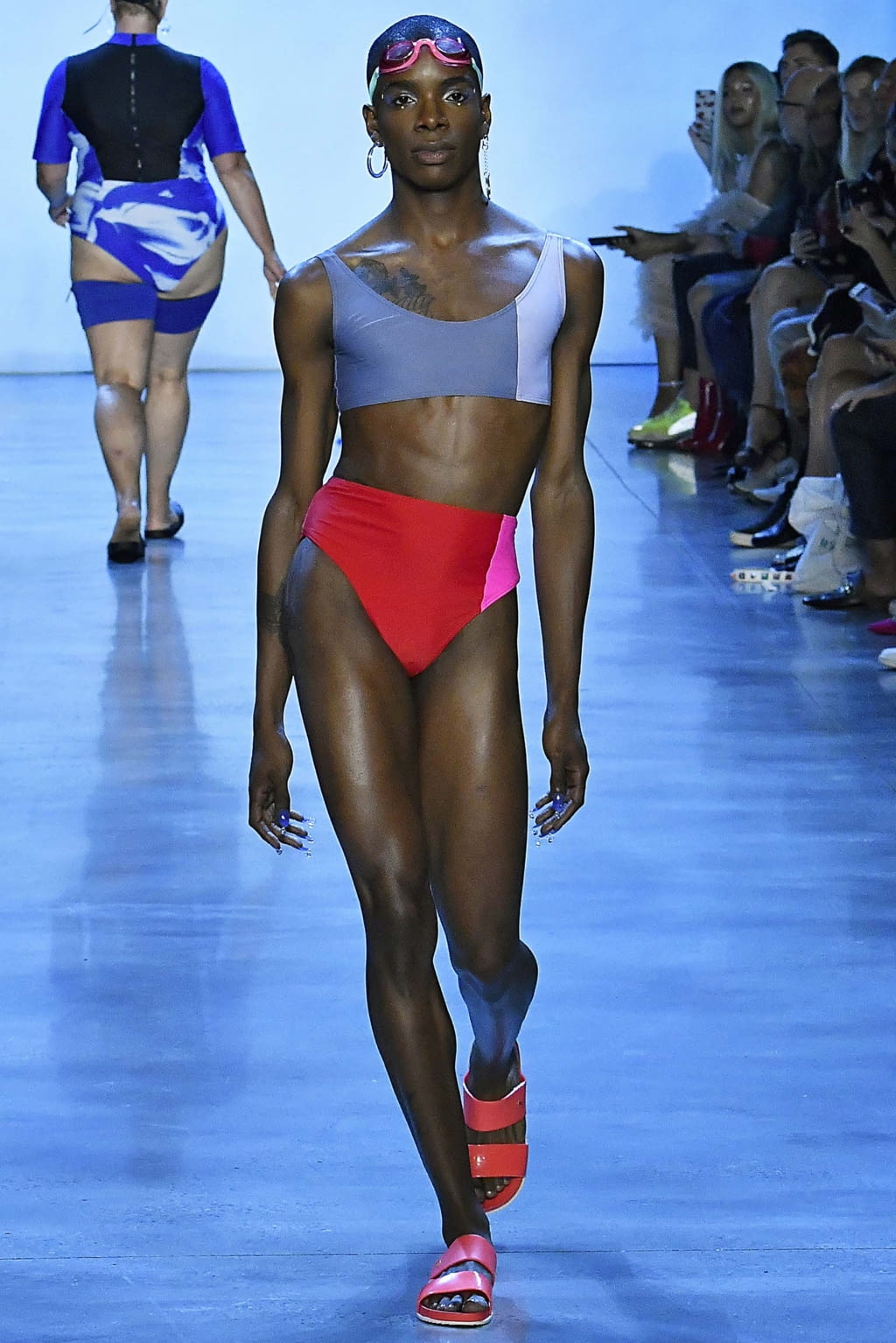 Fashion Week New York Spring/Summer 2019 look 15 from the Chromat collection womenswear