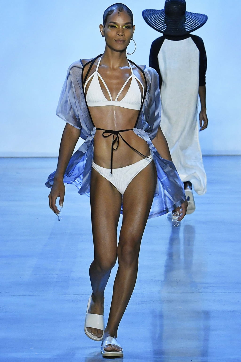 Fashion Week New York Spring/Summer 2019 look 18 from the Chromat collection womenswear