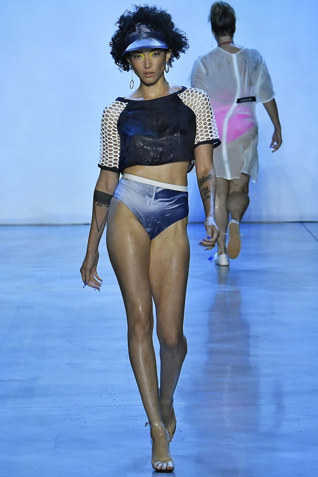 Fashion Week New York Spring/Summer 2019 look 22 from the Chromat collection 女装