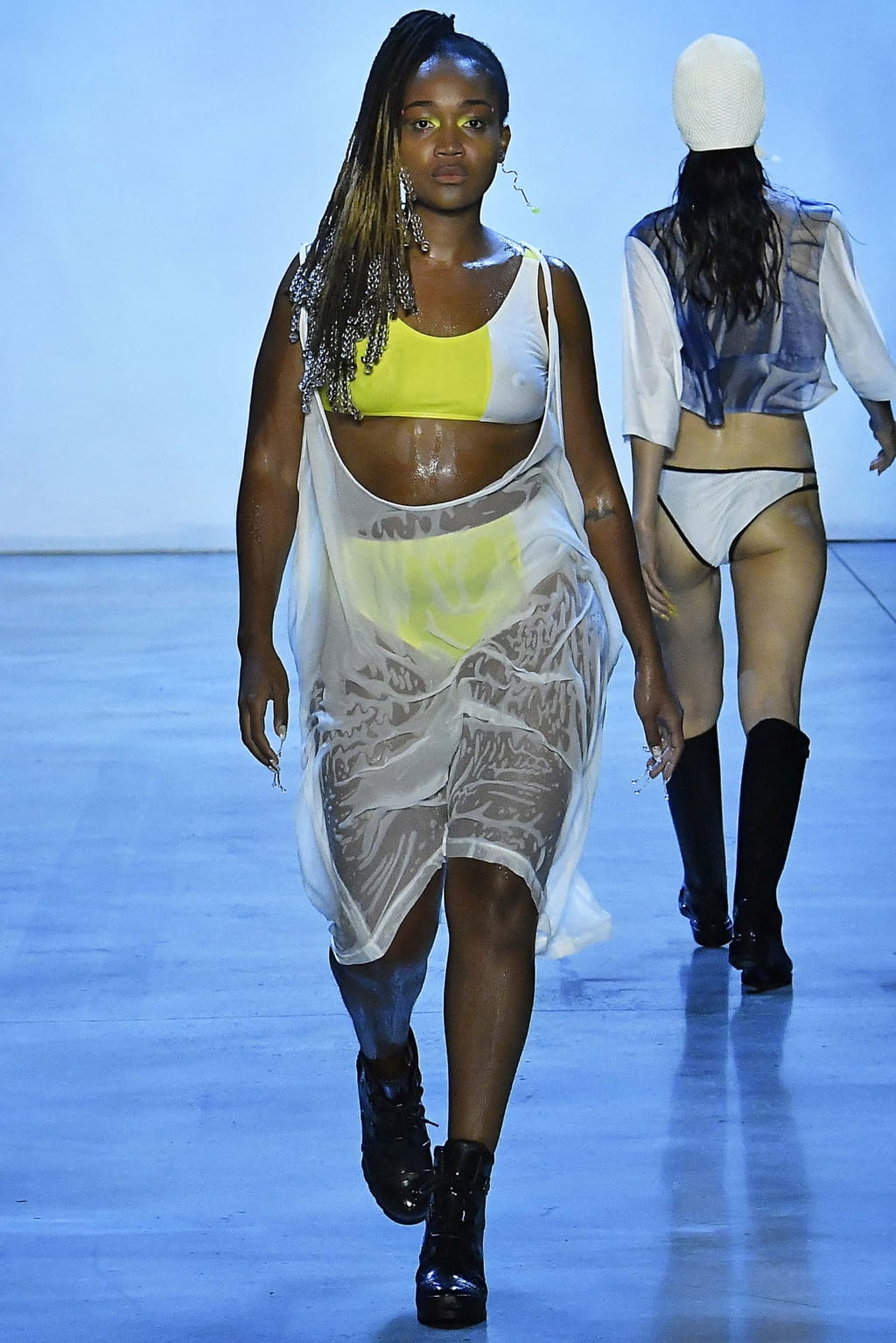 Fashion Week New York Spring/Summer 2019 look 25 from the Chromat collection 女装