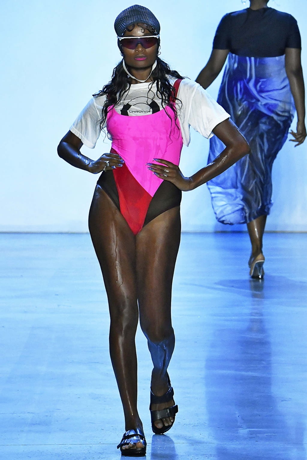 Fashion Week New York Spring/Summer 2019 look 30 from the Chromat collection womenswear