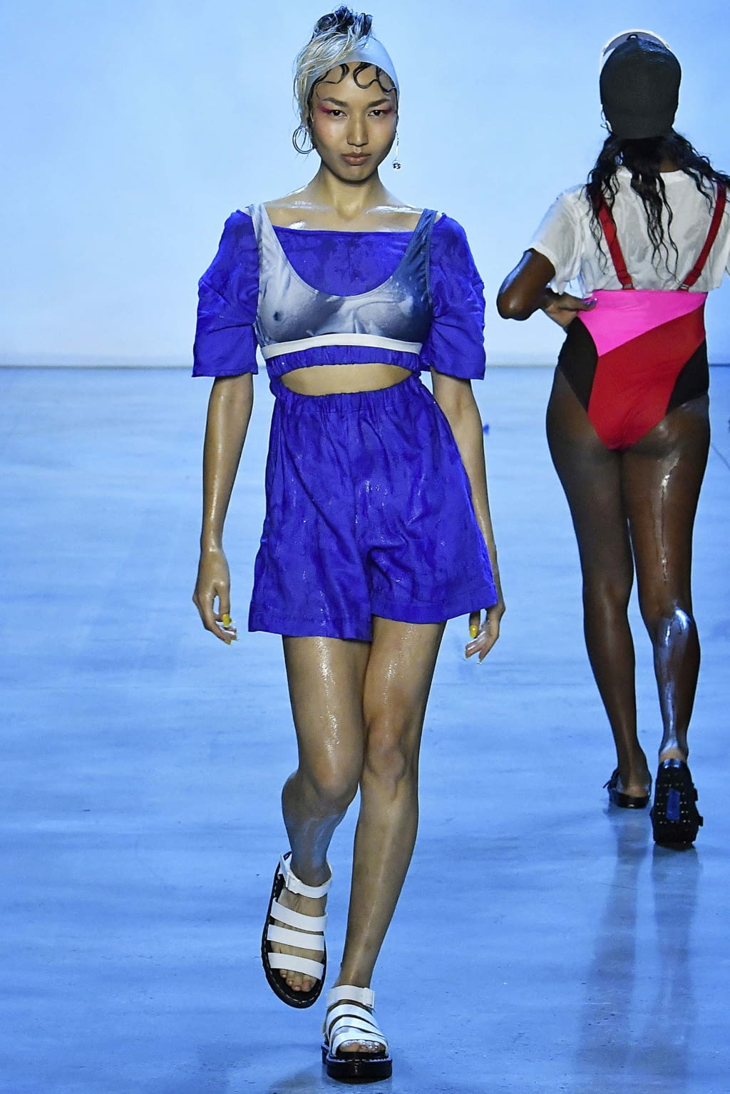 Fashion Week New York Spring/Summer 2019 look 31 from the Chromat collection womenswear