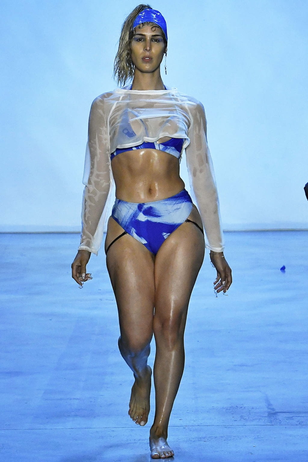 Fashion Week New York Spring/Summer 2019 look 34 from the Chromat collection 女装