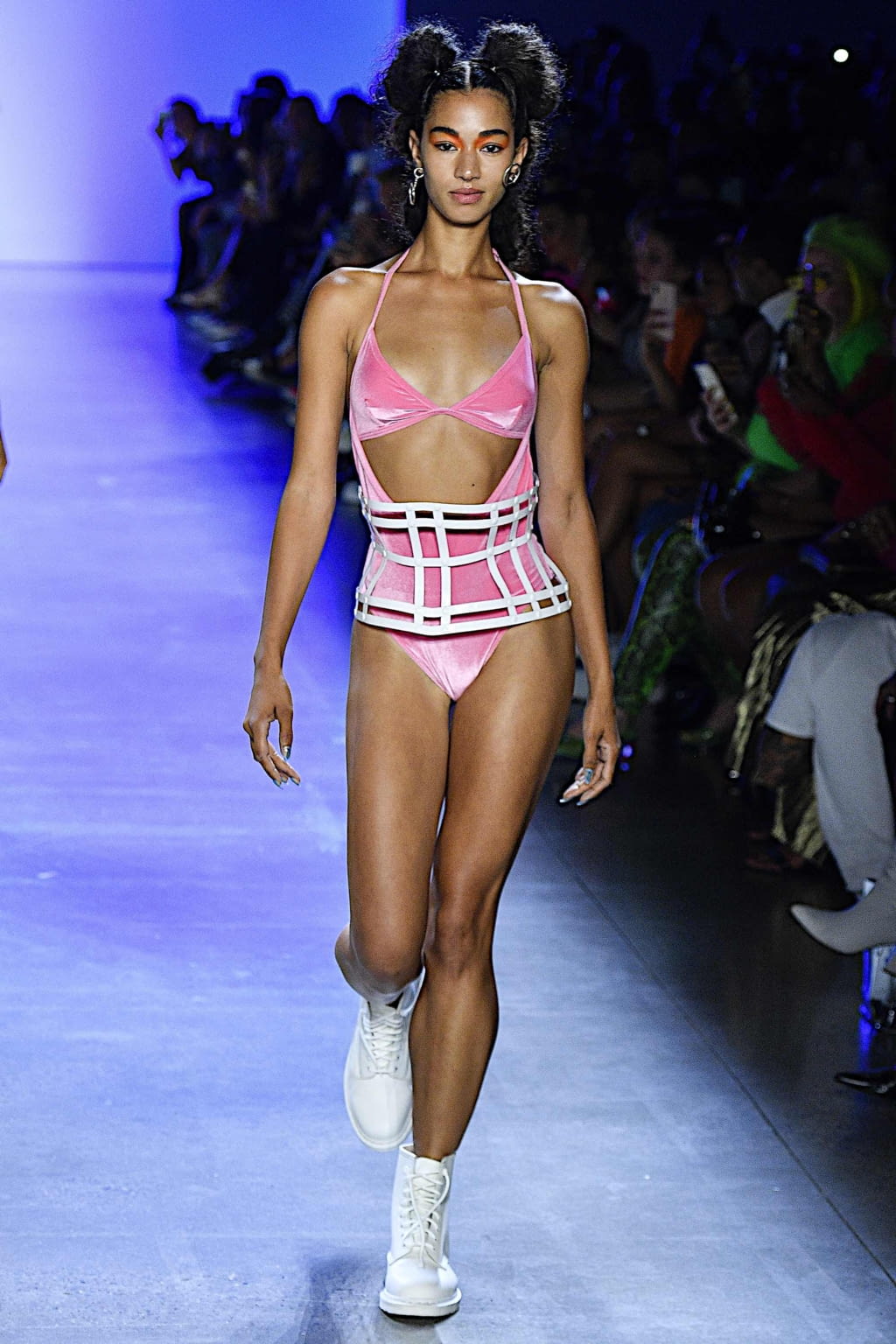 Fashion Week New York Spring/Summer 2020 look 11 from the Chromat collection womenswear