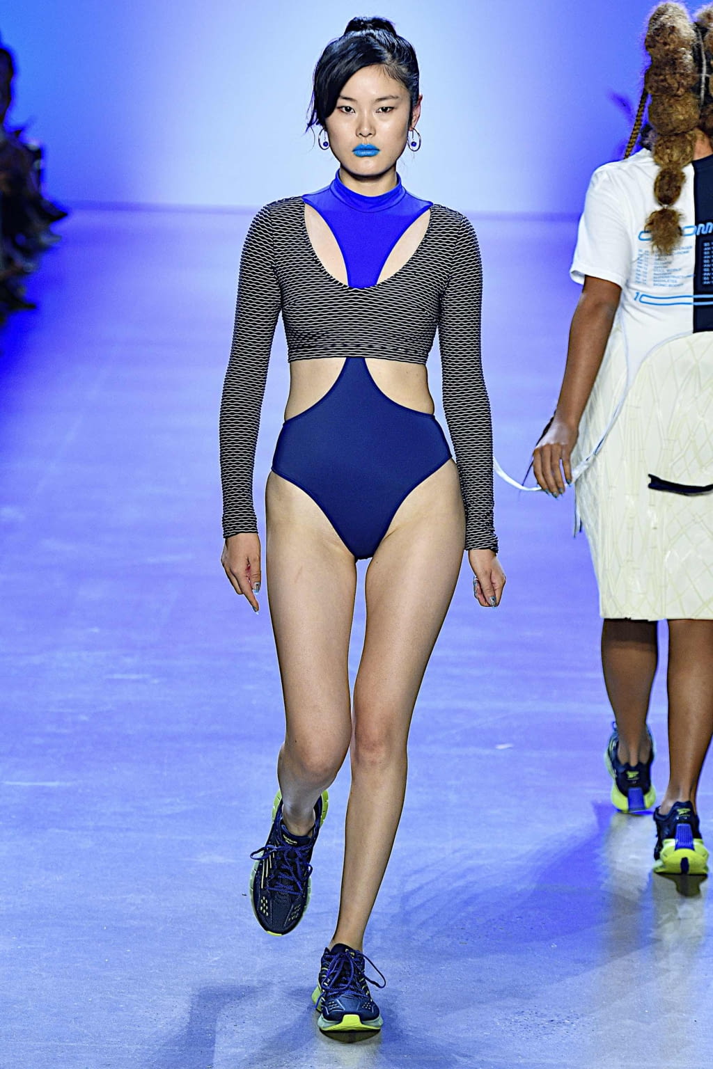 Fashion Week New York Spring/Summer 2020 look 13 from the Chromat collection womenswear