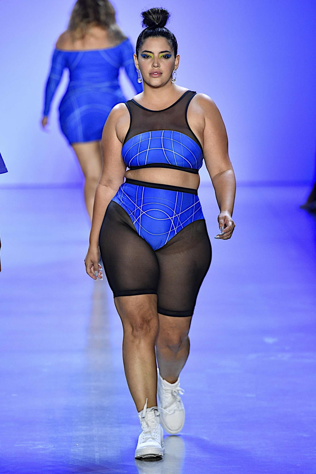 Fashion Week New York Spring/Summer 2020 look 20 from the Chromat collection womenswear