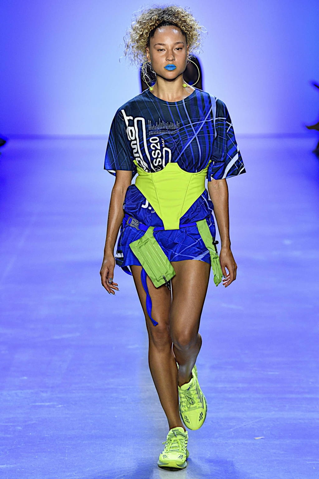 Fashion Week New York Spring/Summer 2020 look 24 from the Chromat collection 女装