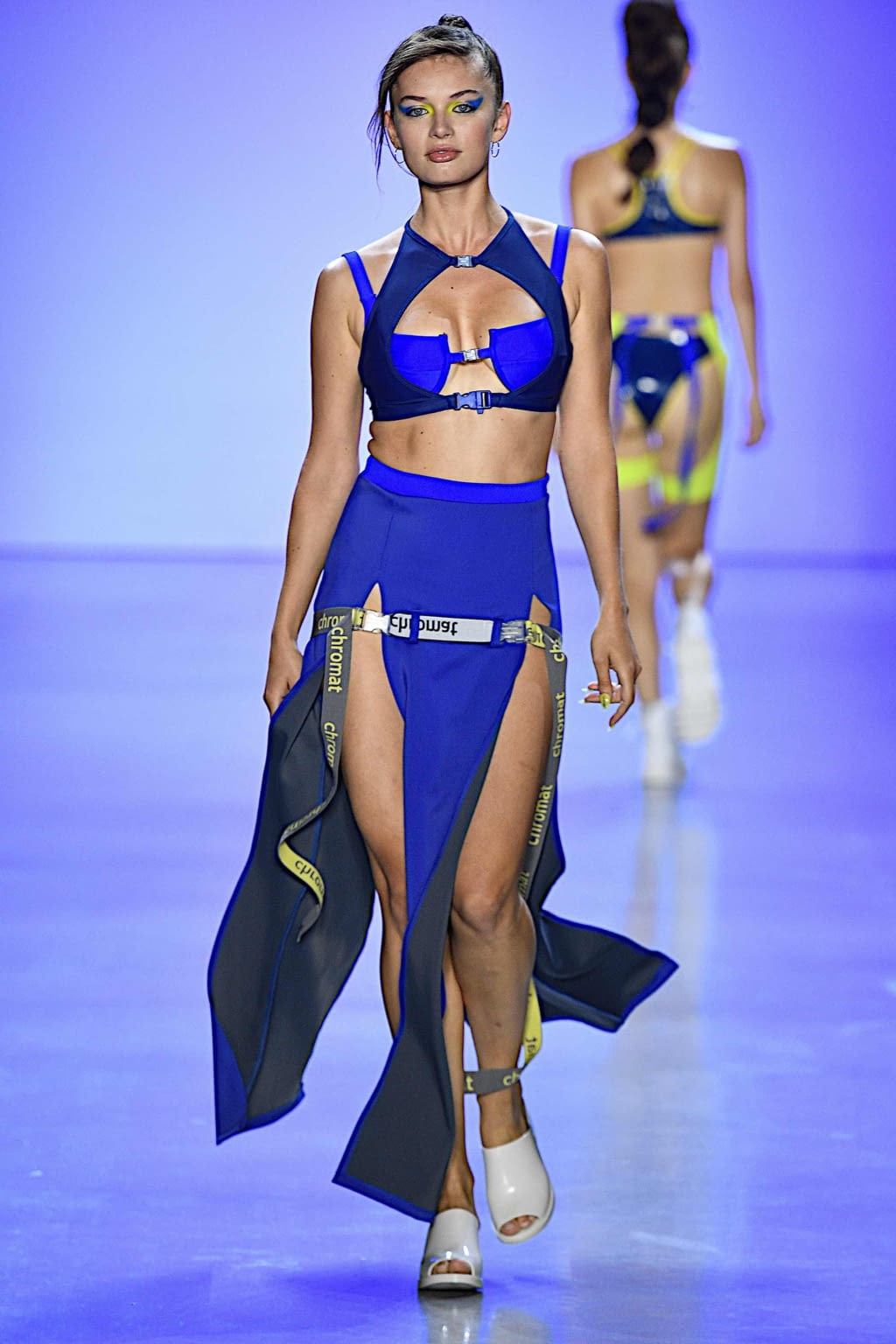 Fashion Week New York Spring/Summer 2020 look 28 from the Chromat collection 女装