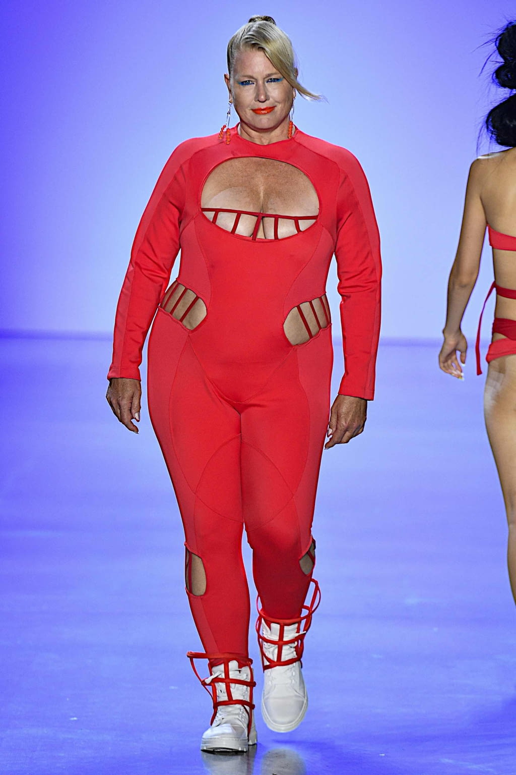 Fashion Week New York Spring/Summer 2020 look 32 from the Chromat collection womenswear