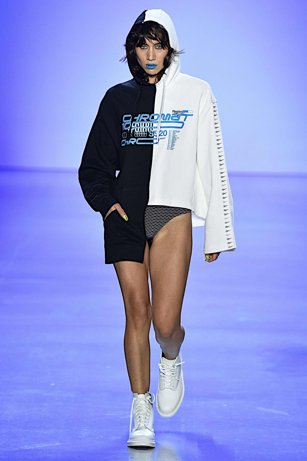 Fashion Week New York Spring/Summer 2020 look 33 from the Chromat collection womenswear