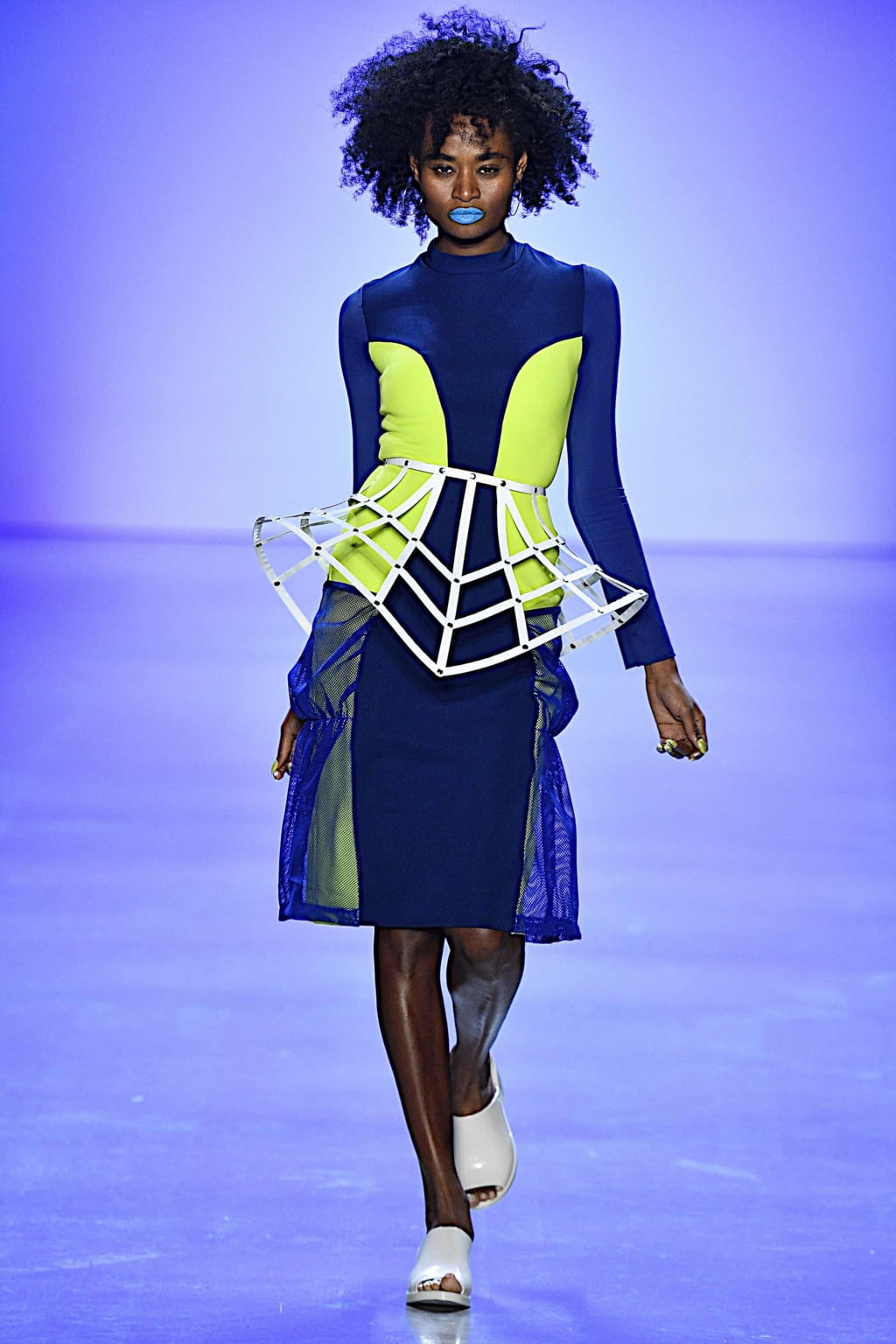 Fashion Week New York Spring/Summer 2020 look 36 from the Chromat collection womenswear