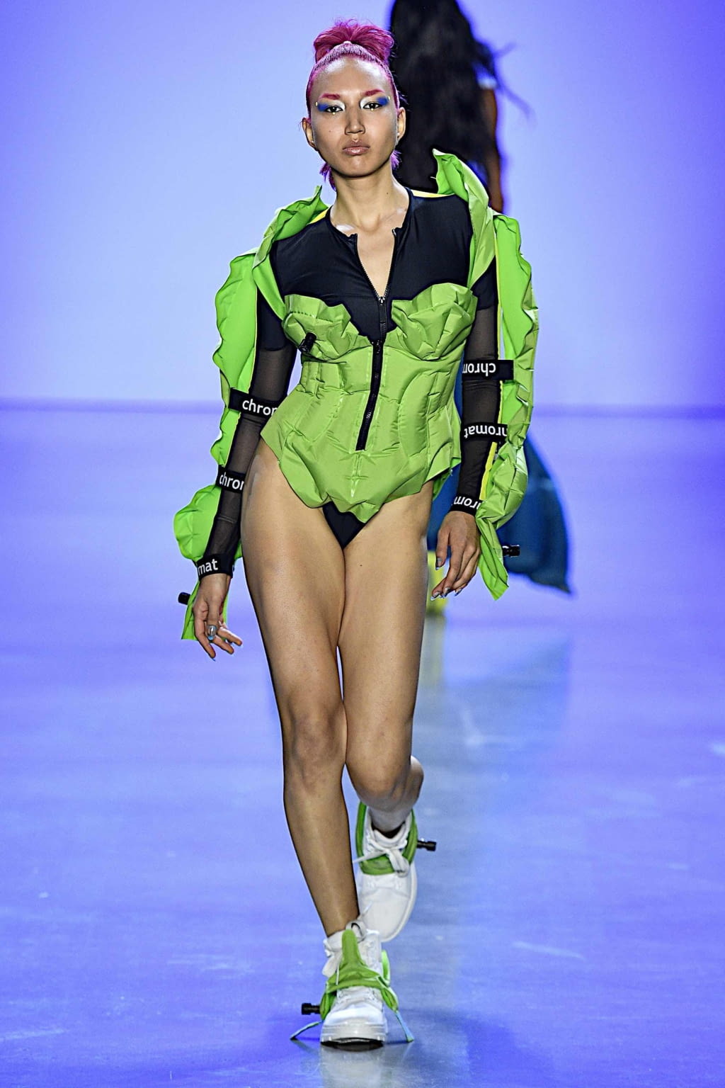 Fashion Week New York Spring/Summer 2020 look 39 from the Chromat collection womenswear