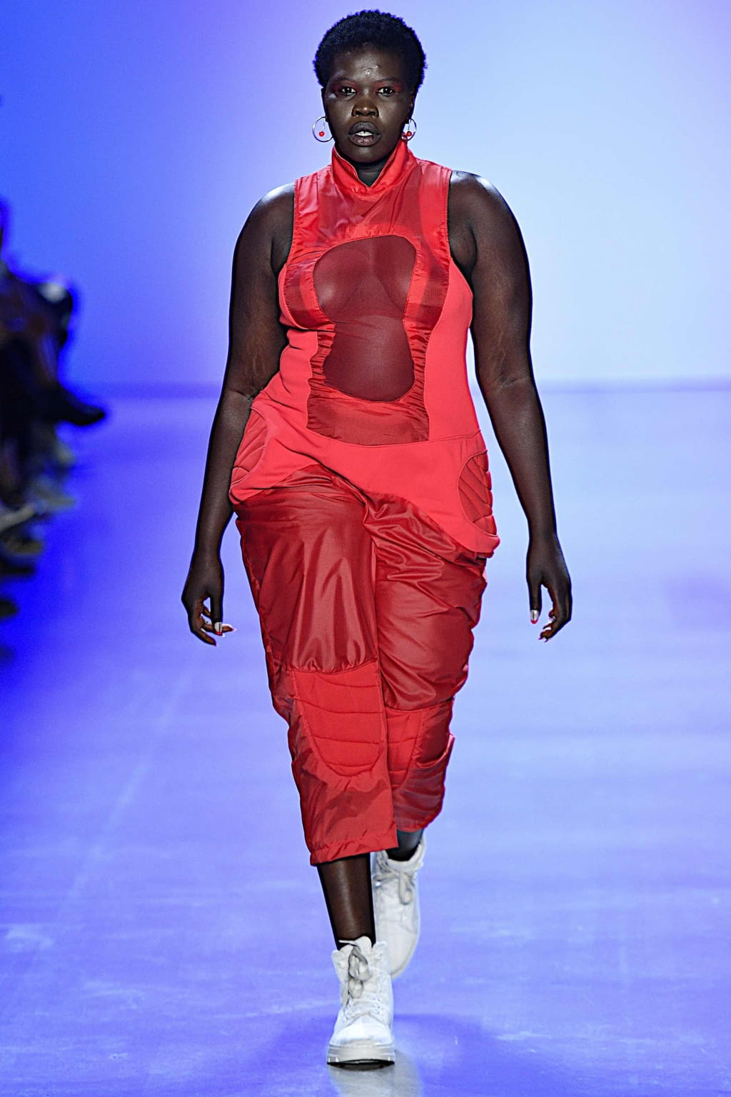 Fashion Week New York Spring/Summer 2020 look 42 from the Chromat collection womenswear