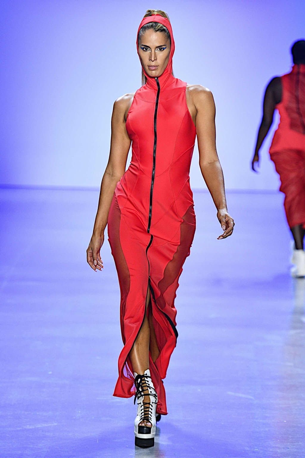 Fashion Week New York Spring/Summer 2020 look 43 from the Chromat collection 女装