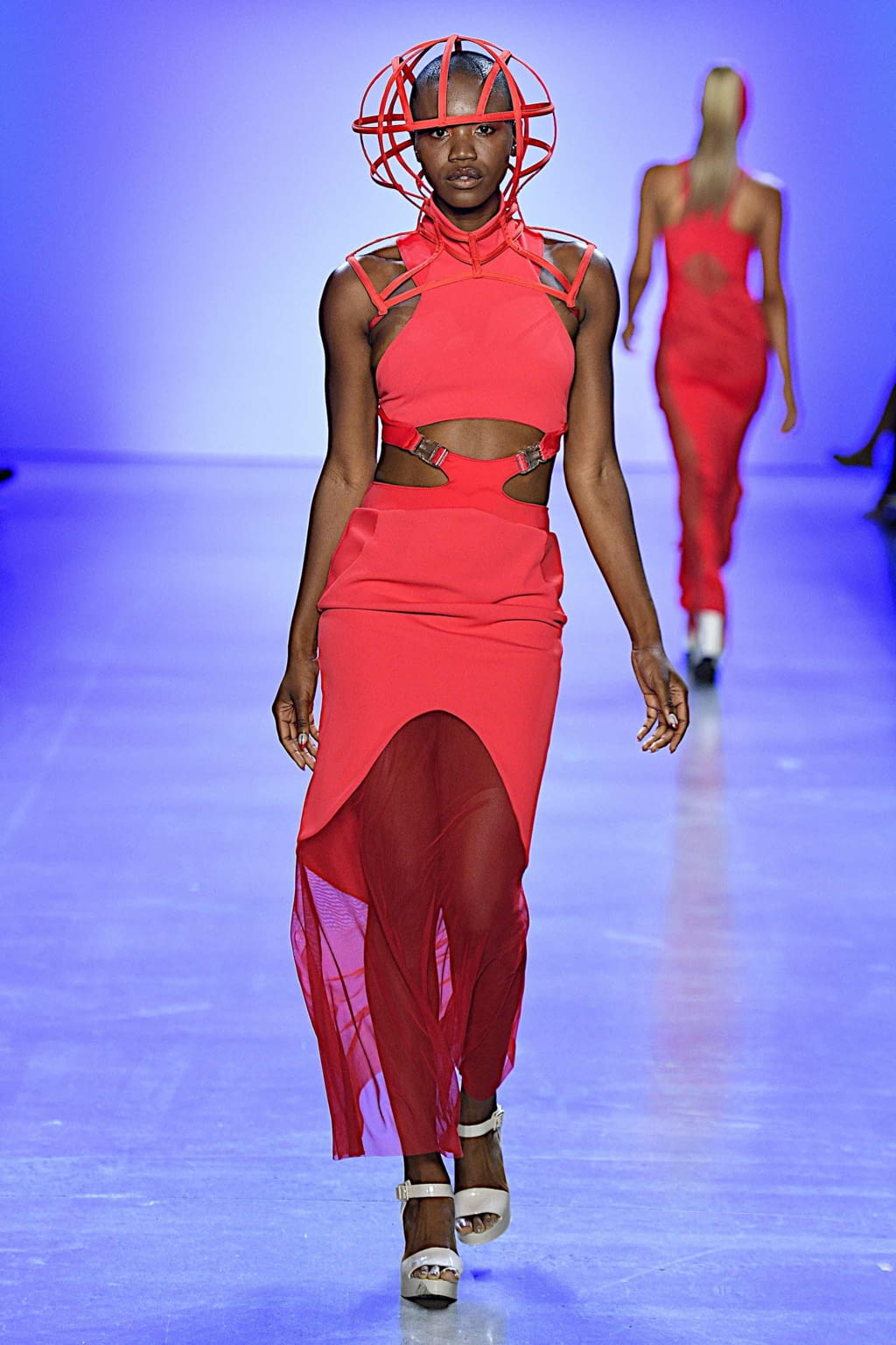 Fashion Week New York Spring/Summer 2020 look 44 from the Chromat collection womenswear