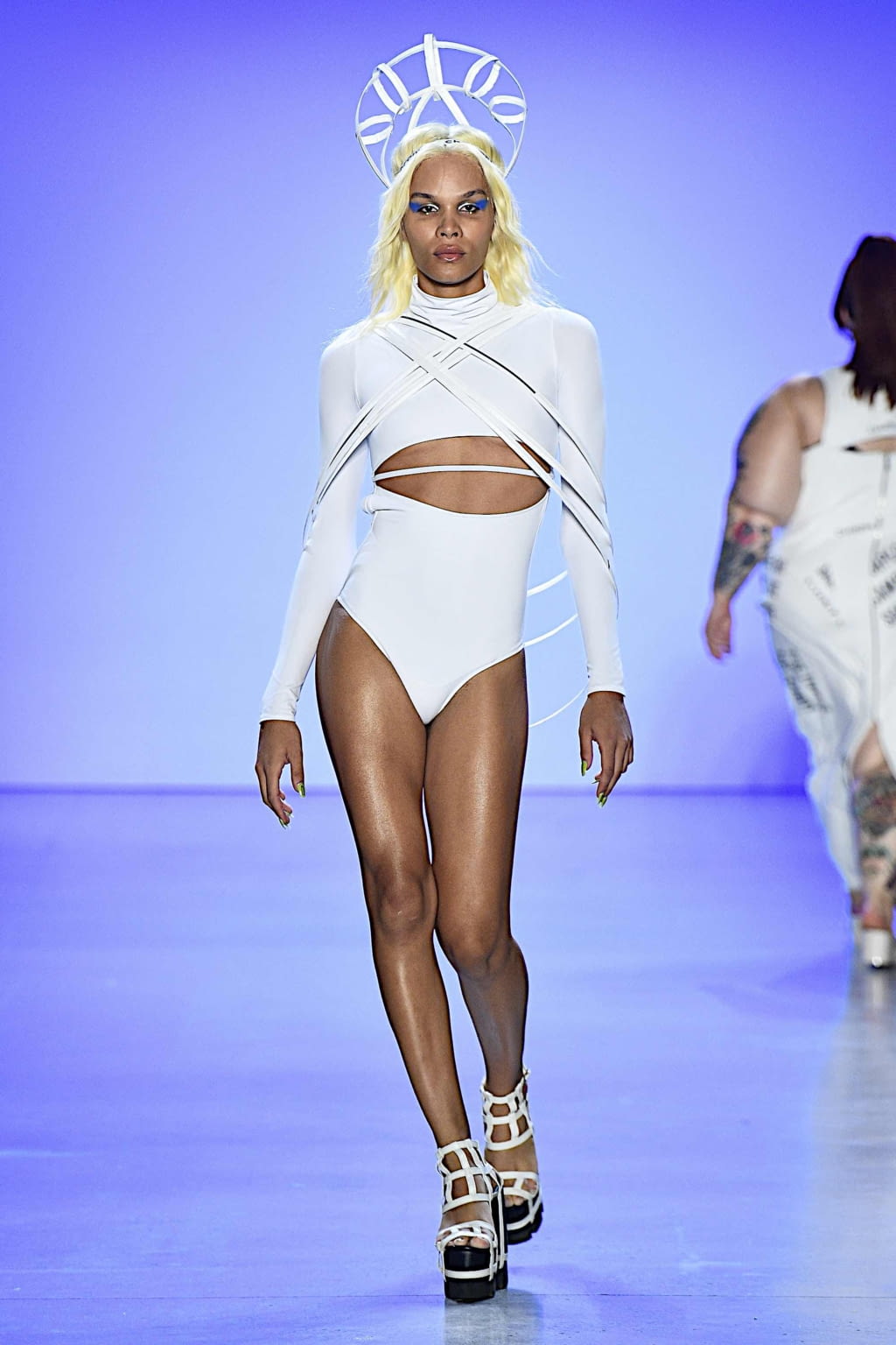 Fashion Week New York Spring/Summer 2020 look 51 from the Chromat collection 女装