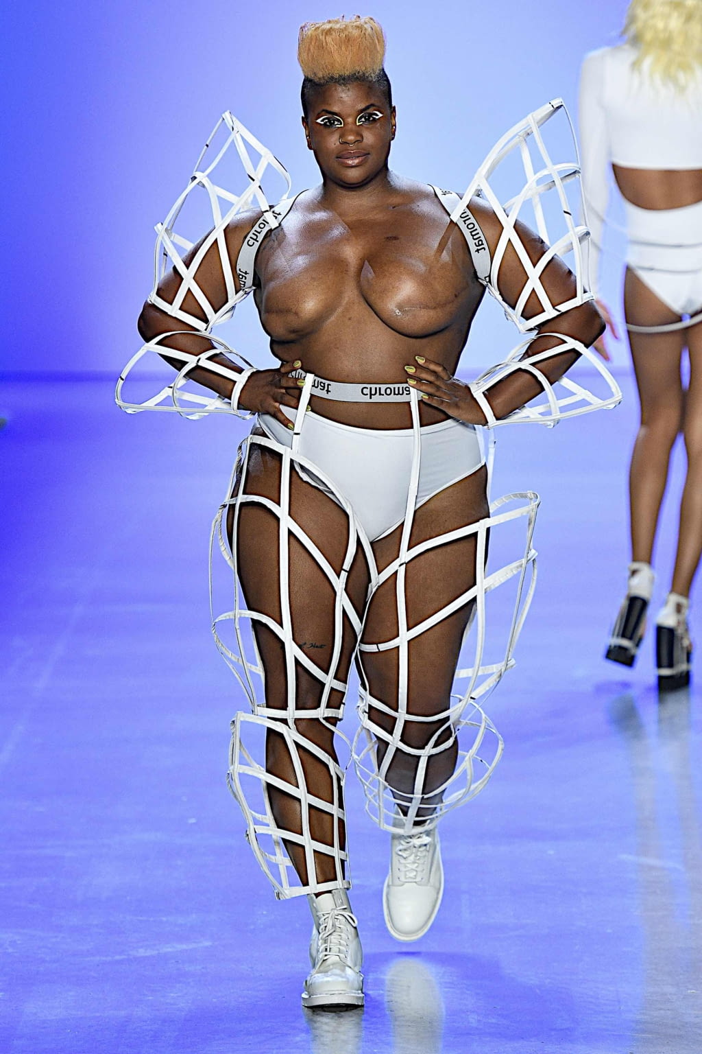 Fashion Week New York Spring/Summer 2020 look 52 from the Chromat collection 女装