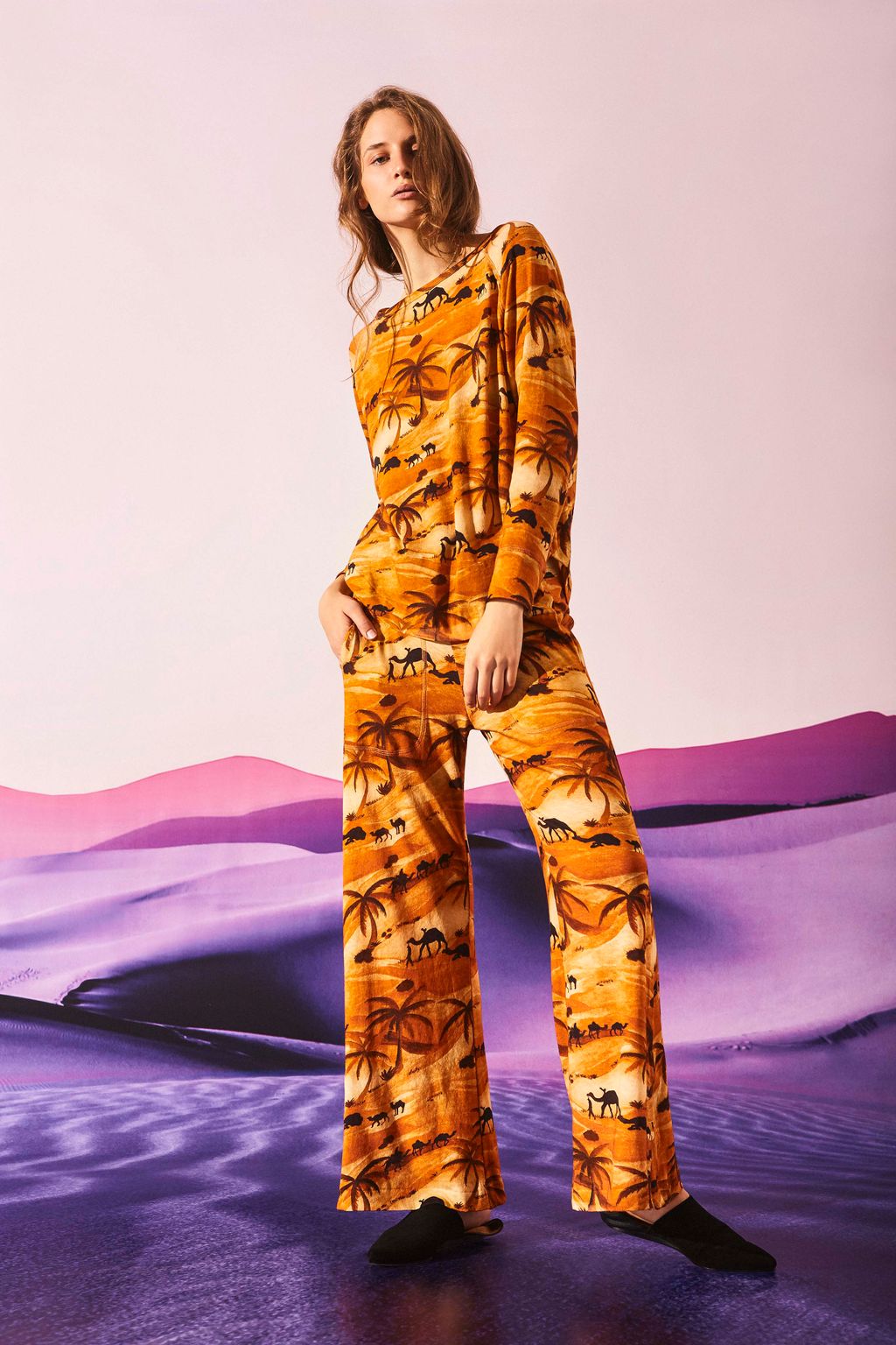 Fashion Week New York Pre-Fall 2019 look 13 from the Chufy collection 女装