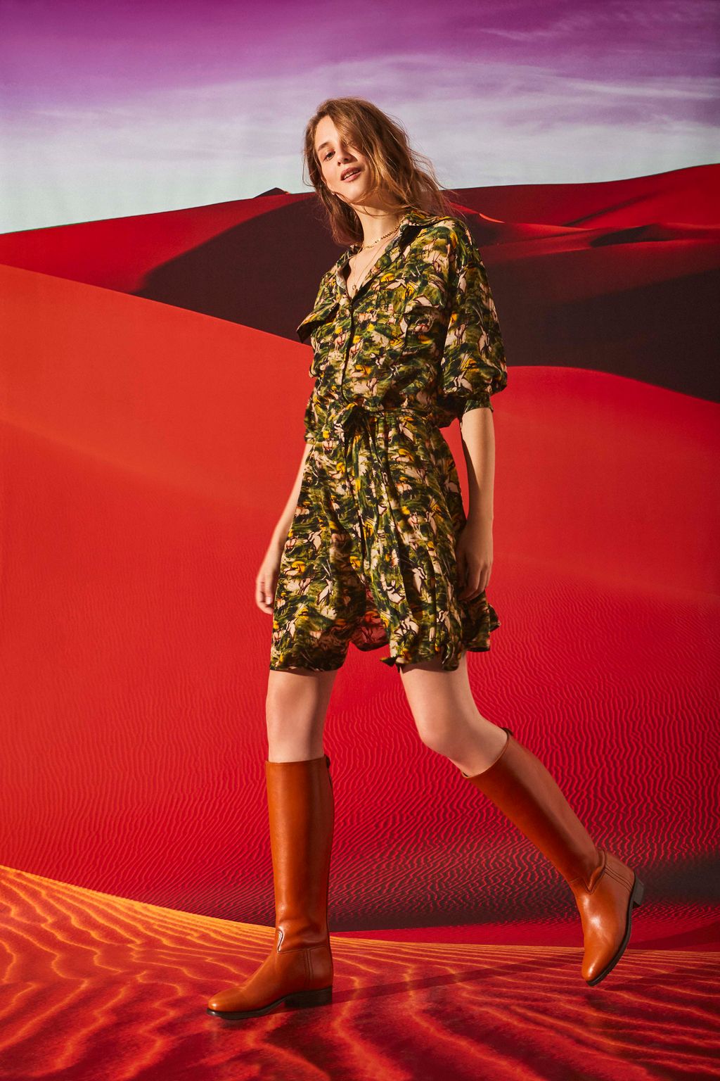 Fashion Week New York Pre-Fall 2019 look 24 from the Chufy collection womenswear