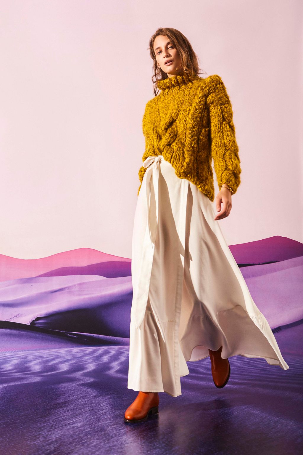 Fashion Week New York Pre-Fall 2019 look 27 from the Chufy collection womenswear