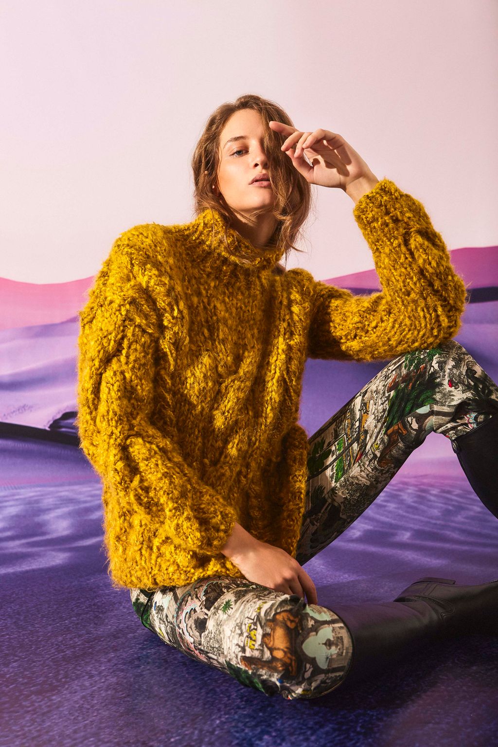 Fashion Week New York Pre-Fall 2019 look 8 from the Chufy collection womenswear