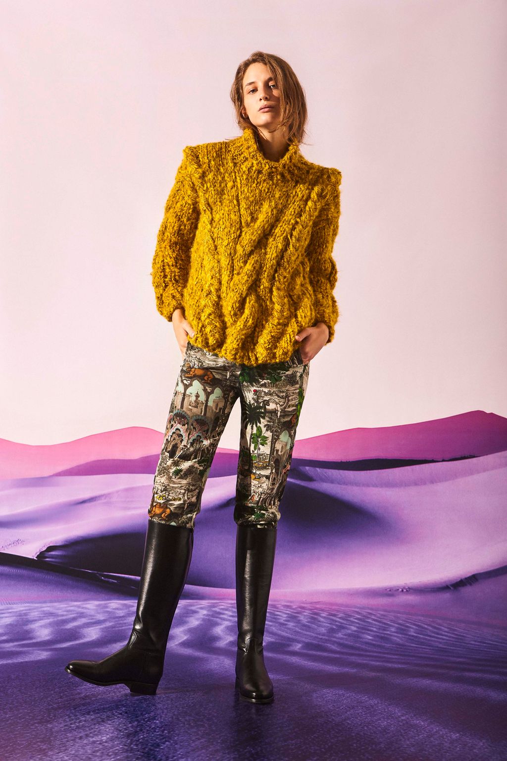 Fashion Week New York Pre-Fall 2019 look 9 from the Chufy collection womenswear