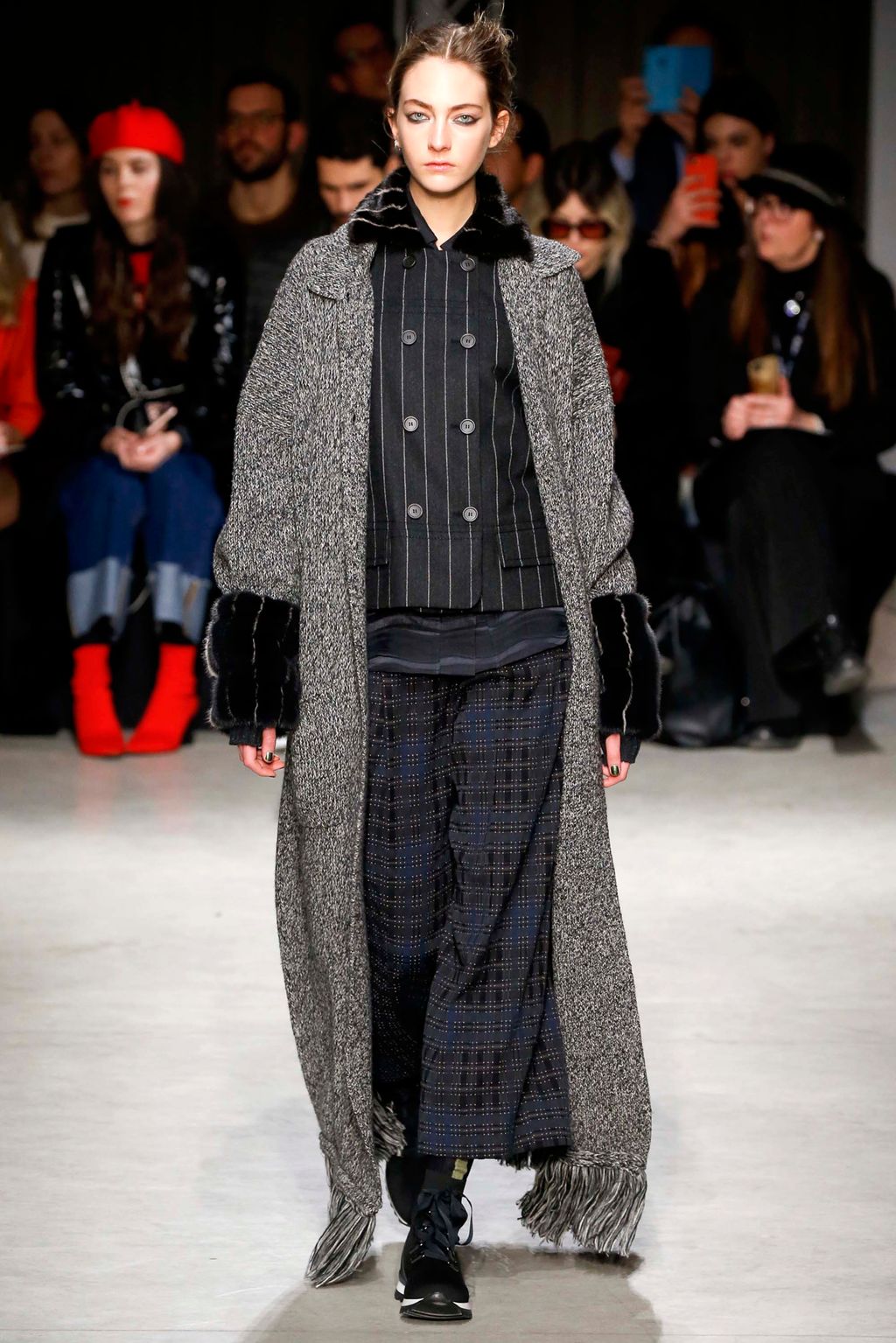 Fashion Week Milan Fall/Winter 2018 look 11 from the Cividini collection womenswear