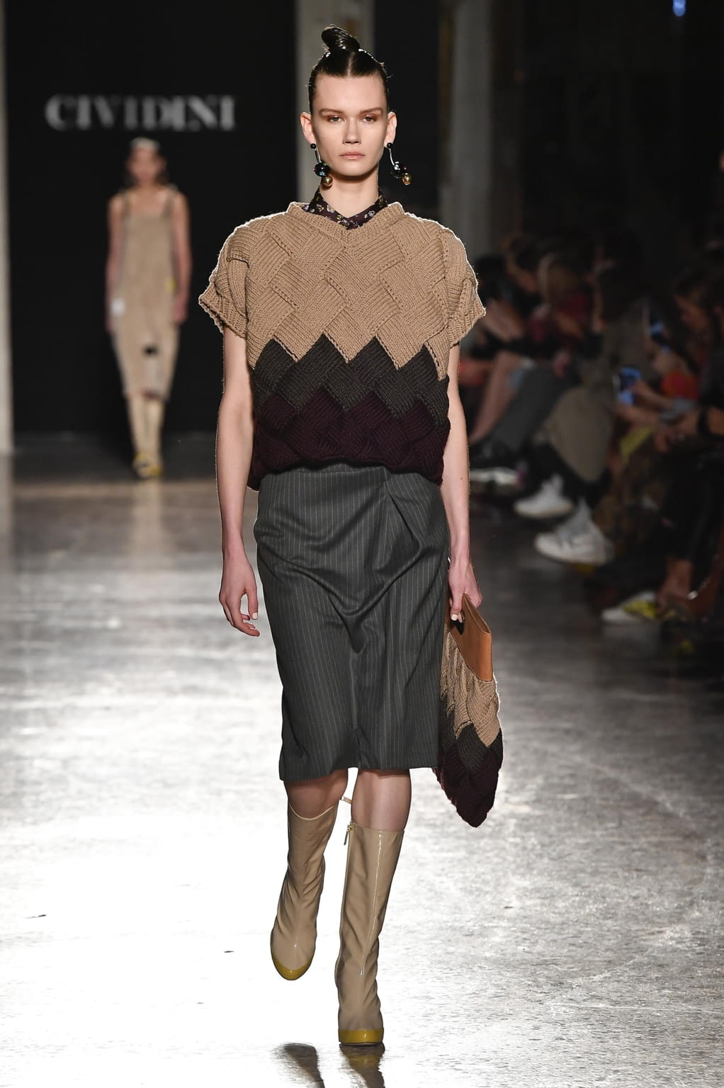 Fashion Week Milan Fall/Winter 2020 look 2 from the Cividini collection 女装