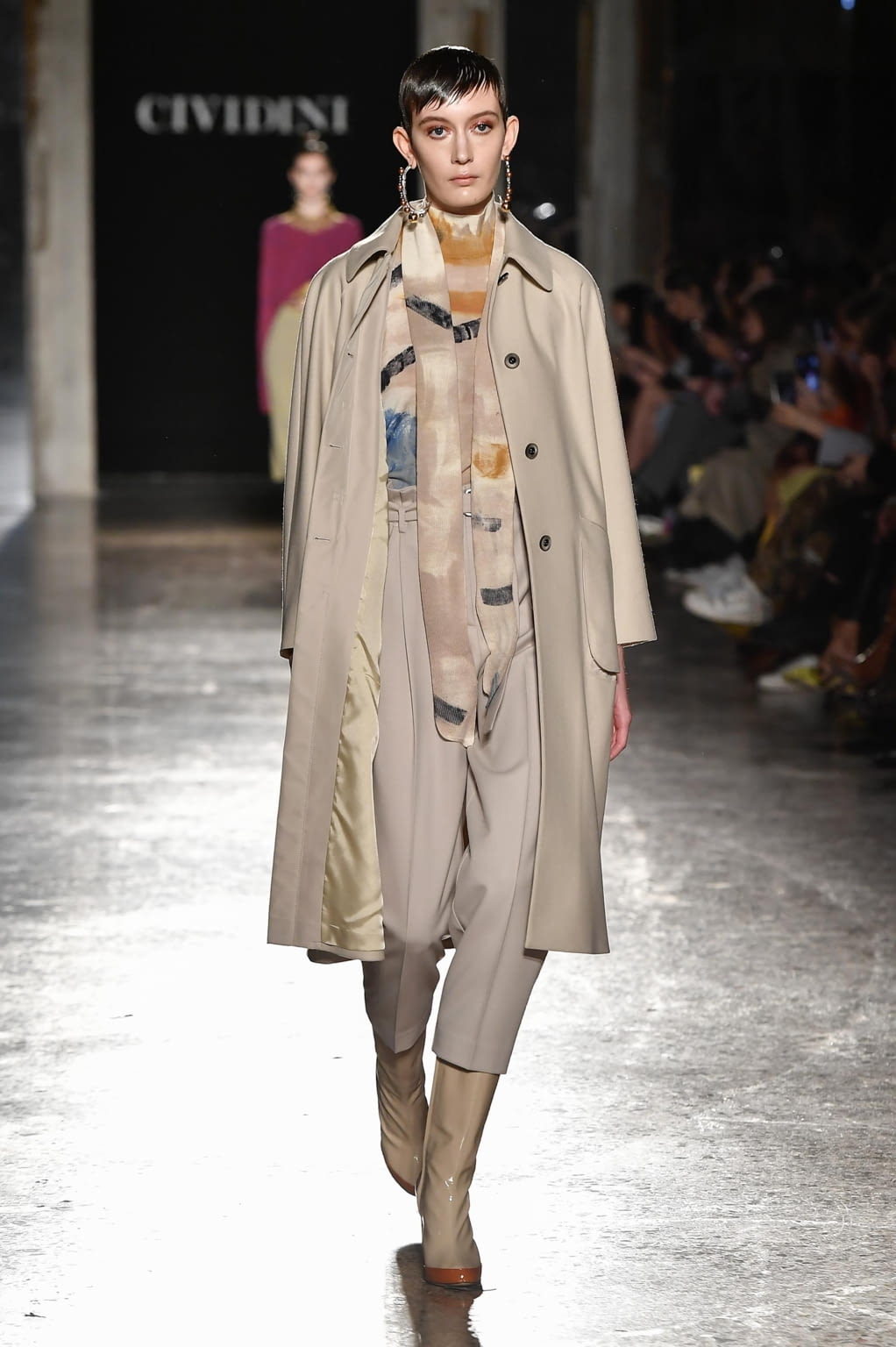 Fashion Week Milan Fall/Winter 2020 look 3 from the Cividini collection womenswear