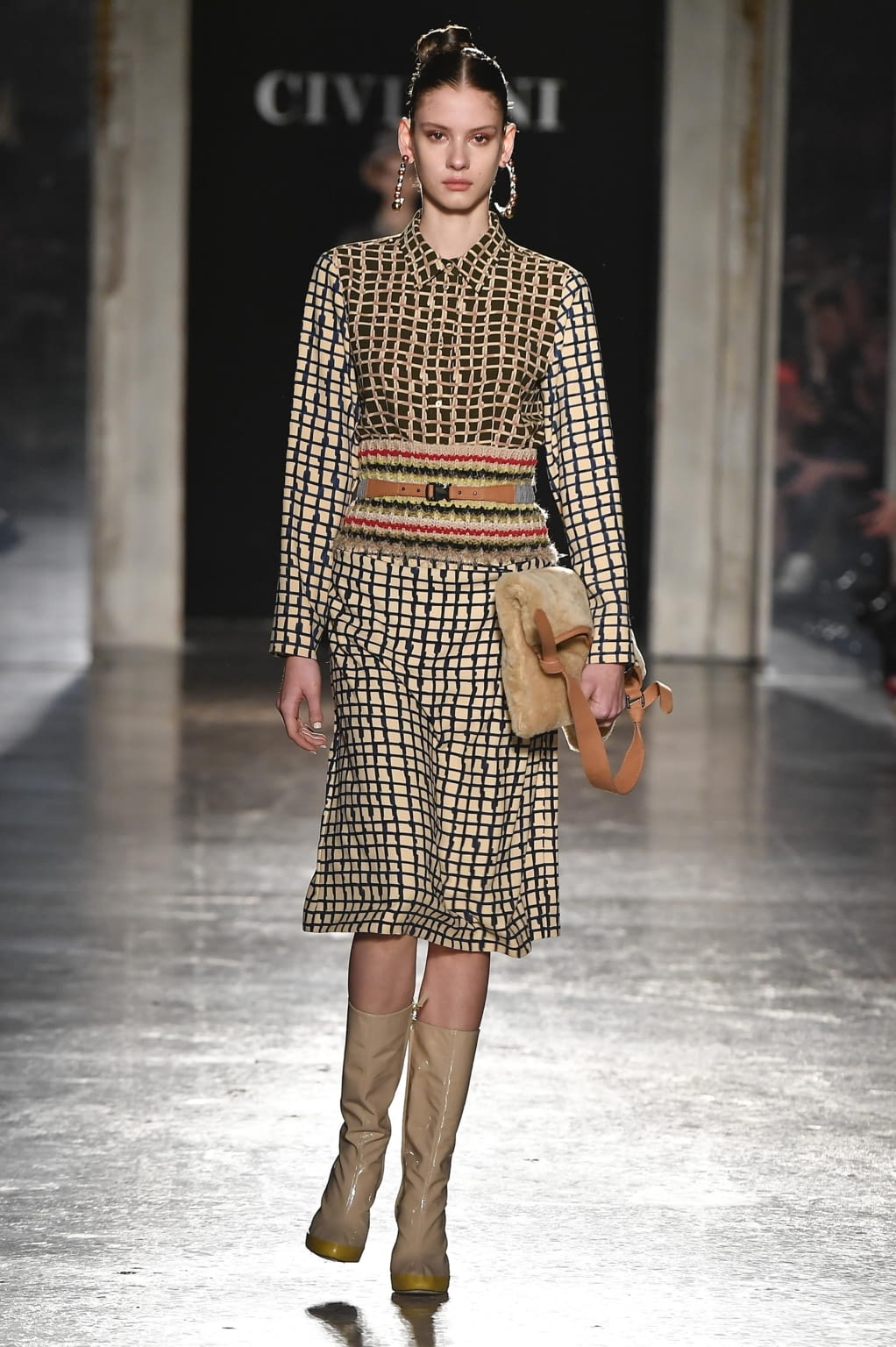 Fashion Week Milan Fall/Winter 2020 look 7 from the Cividini collection womenswear