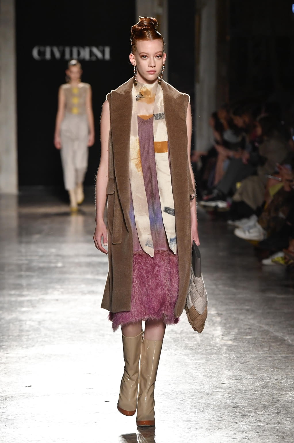 Fashion Week Milan Fall/Winter 2020 look 9 de la collection Cividini womenswear