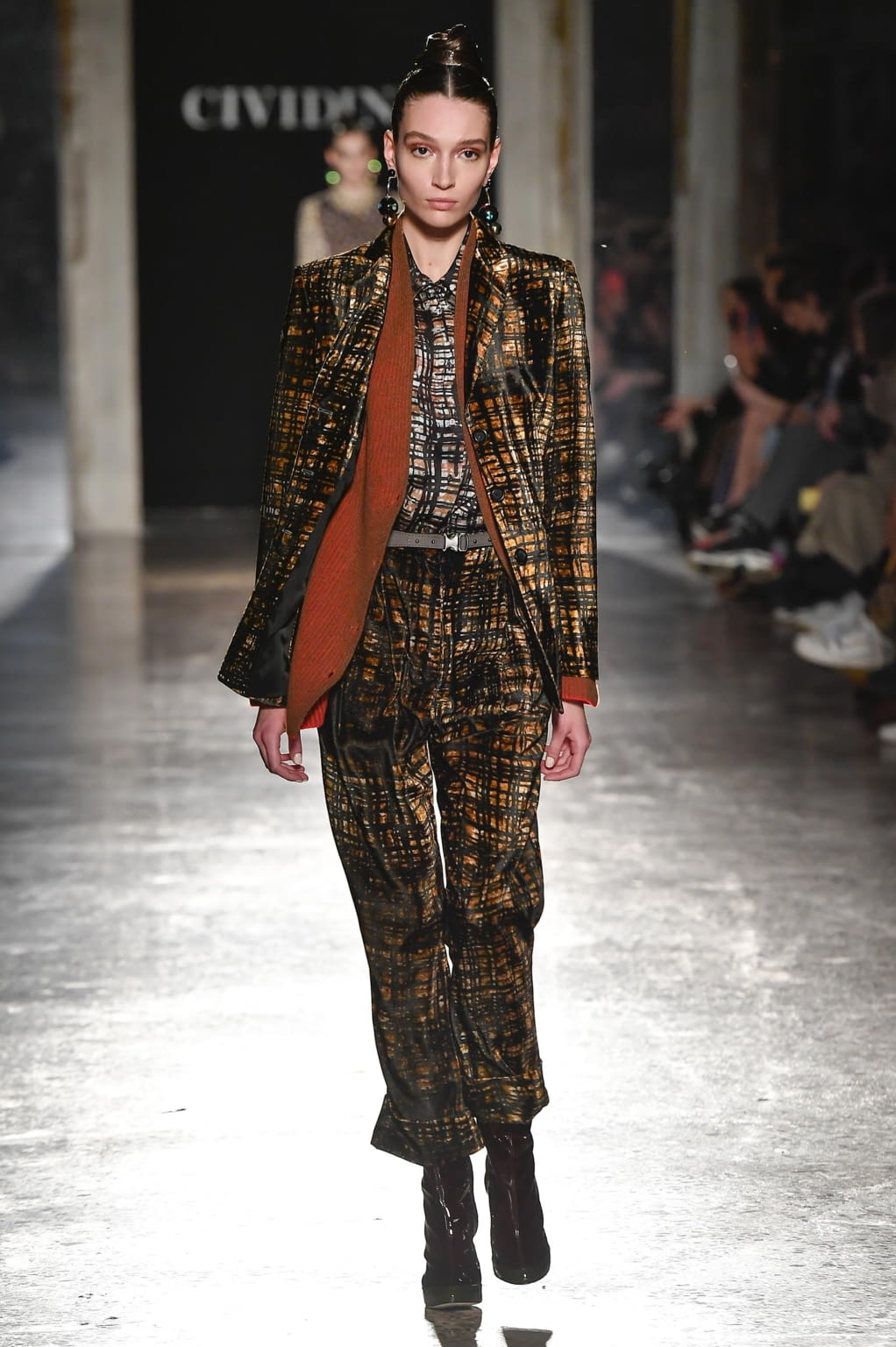 Fashion Week Milan Fall/Winter 2020 look 11 from the Cividini collection womenswear