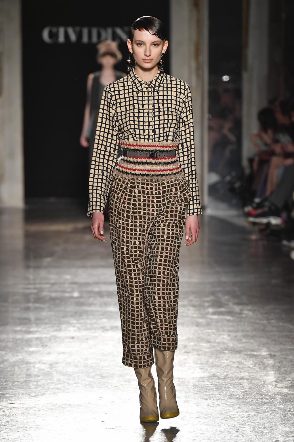 Fashion Week Milan Fall/Winter 2020 look 16 de la collection Cividini womenswear