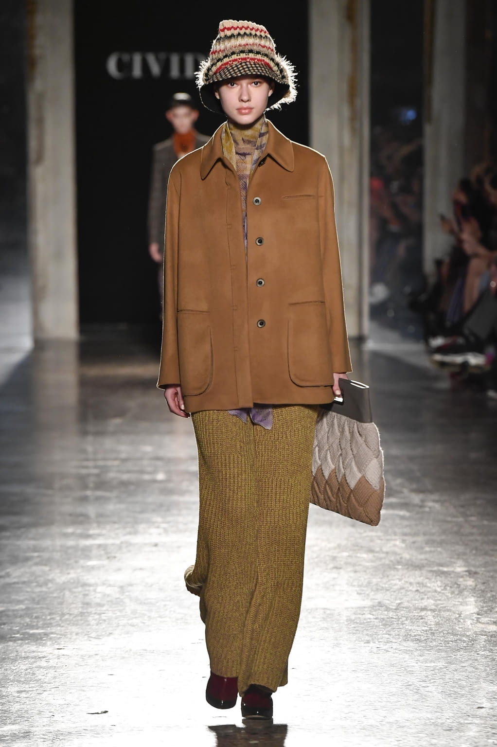 Fashion Week Milan Fall/Winter 2020 look 21 from the Cividini collection 女装