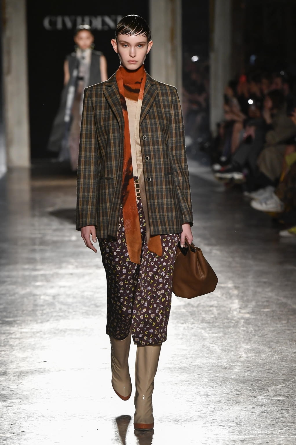 Fashion Week Milan Fall/Winter 2020 look 22 from the Cividini collection womenswear