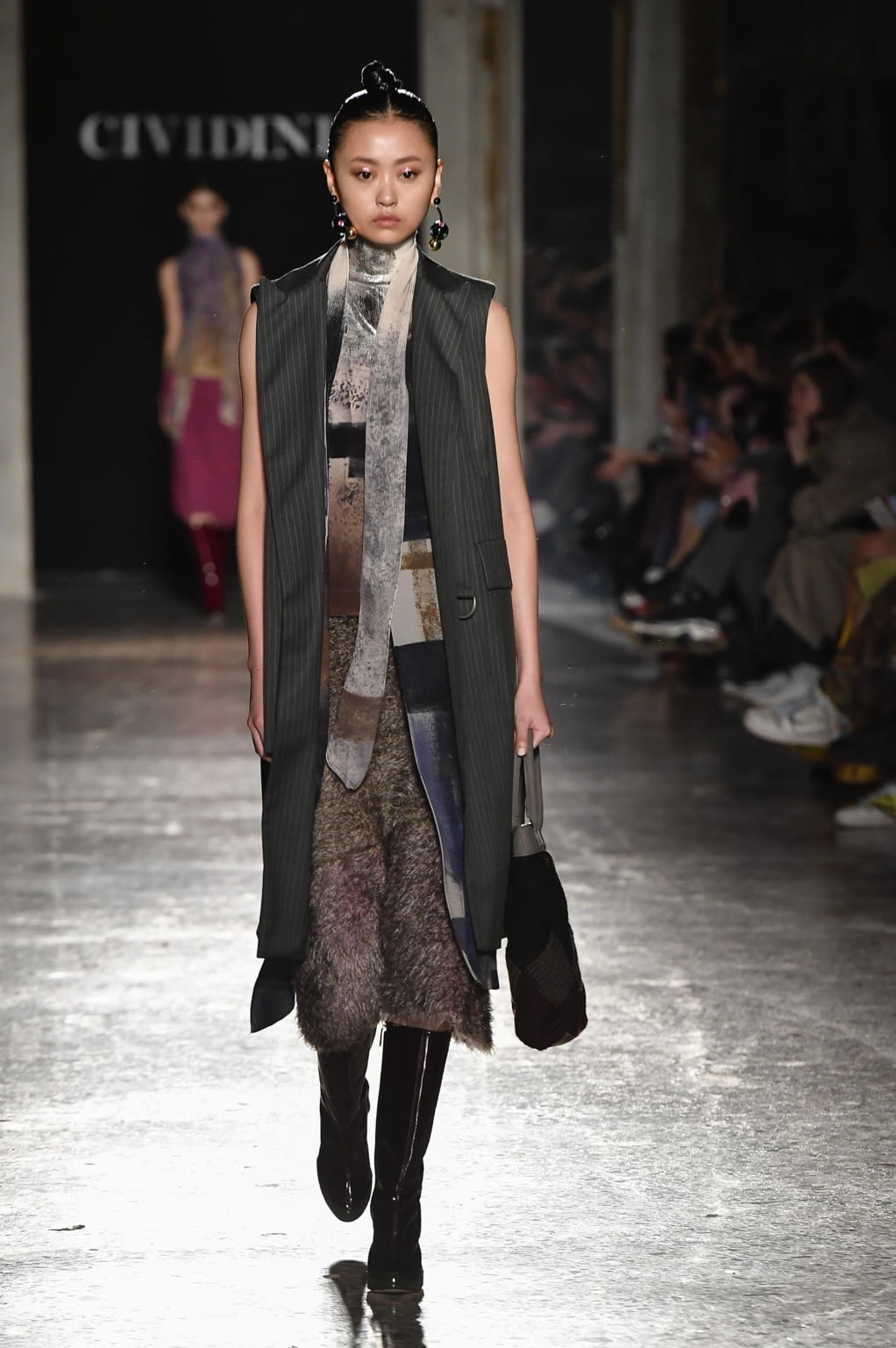 Fashion Week Milan Fall/Winter 2020 look 23 from the Cividini collection womenswear