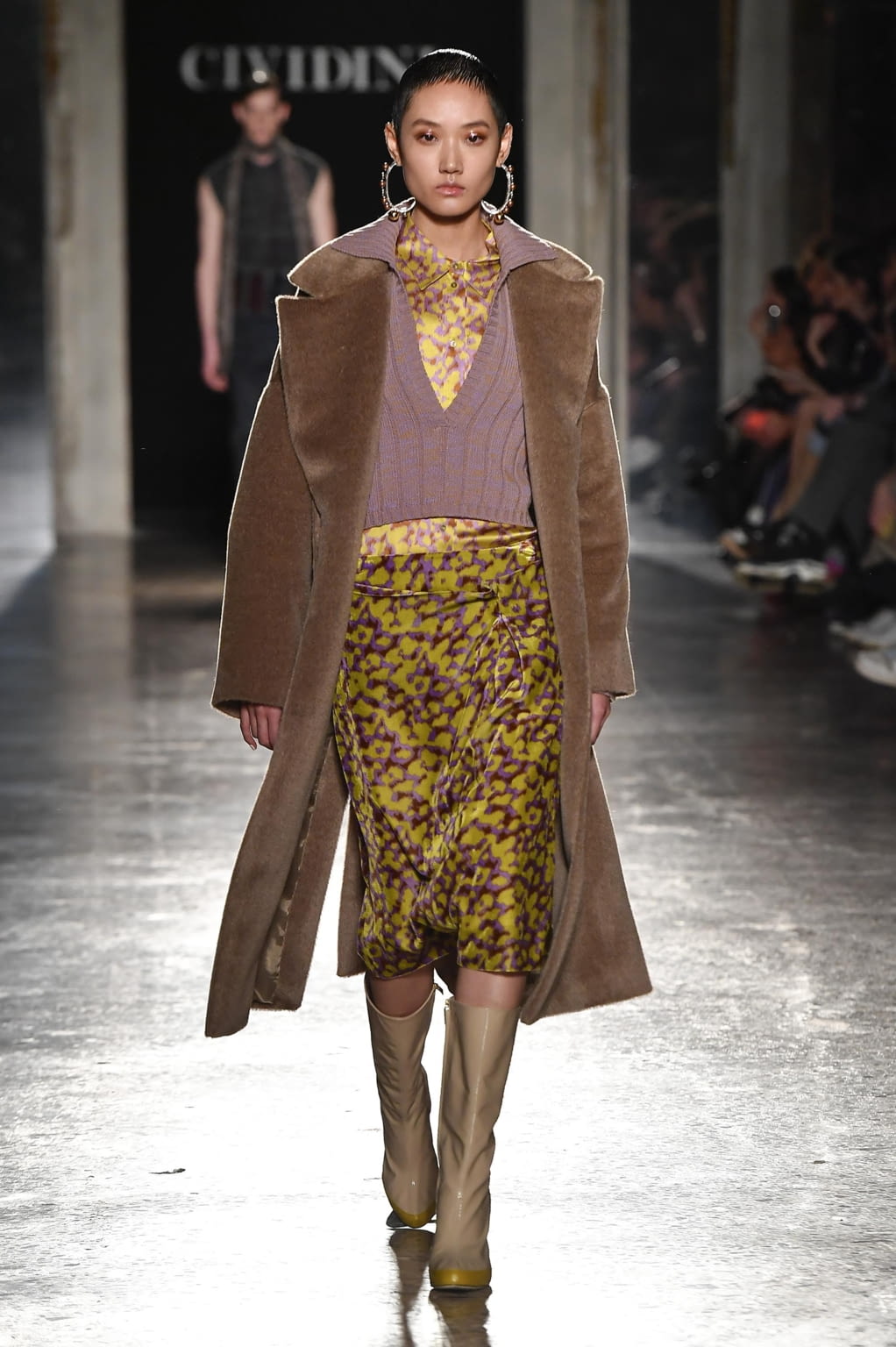 Fashion Week Milan Fall/Winter 2020 look 35 from the Cividini collection womenswear