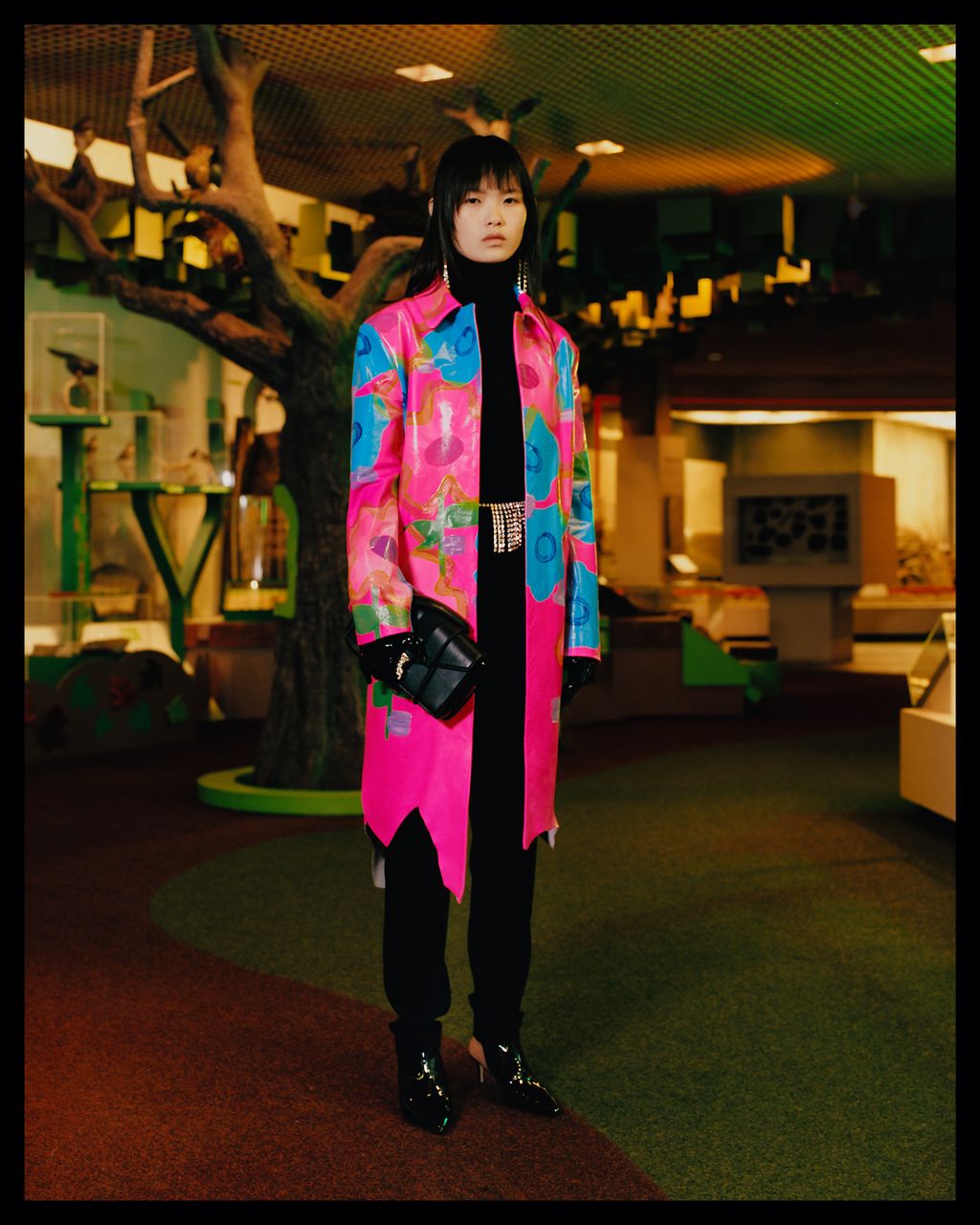 Fashion Week London Pre-Fall 2018 look 23 from the Christopher Kane collection womenswear