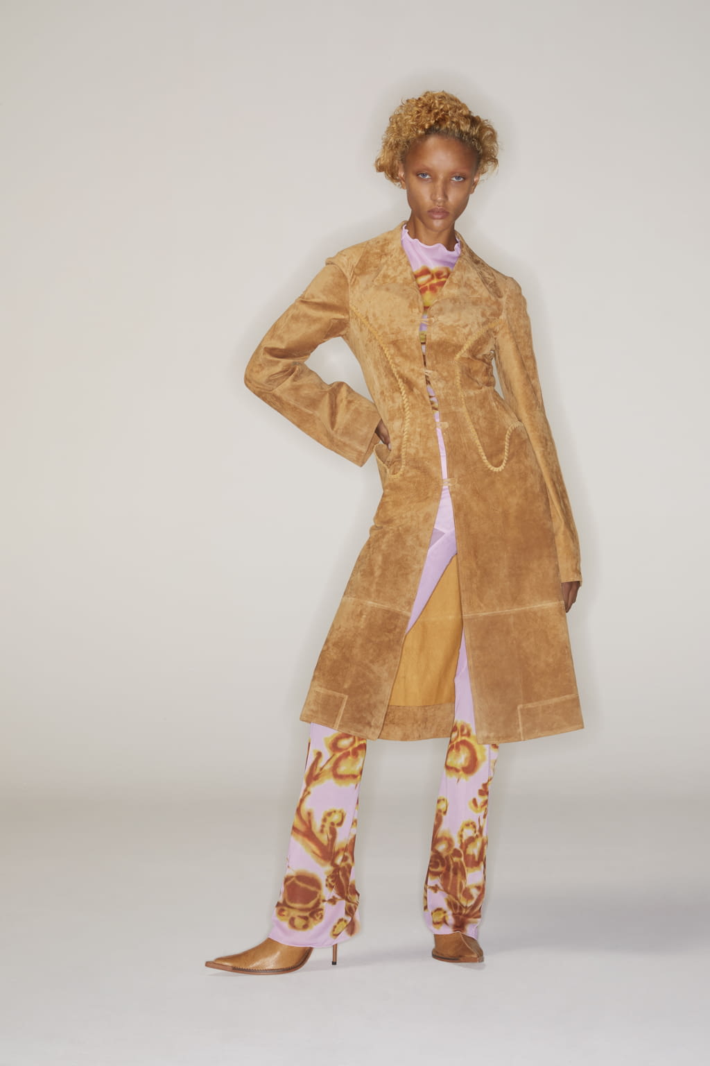 Fashion Week London Spring/Summer 2021 look 1 from the KNWLS collection 女装