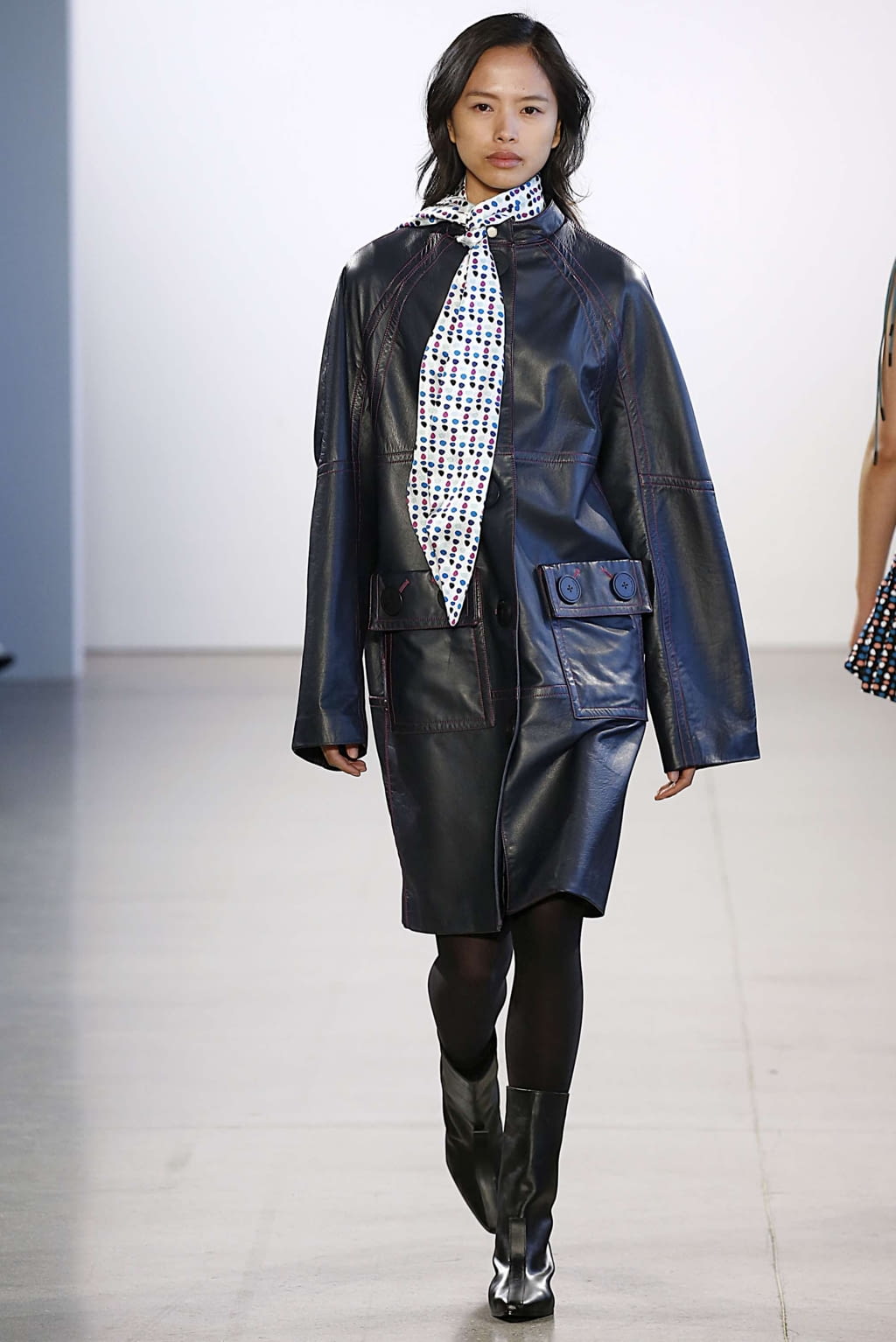 Fashion Week New York Fall/Winter 2019 look 20 de la collection Claudia Li womenswear