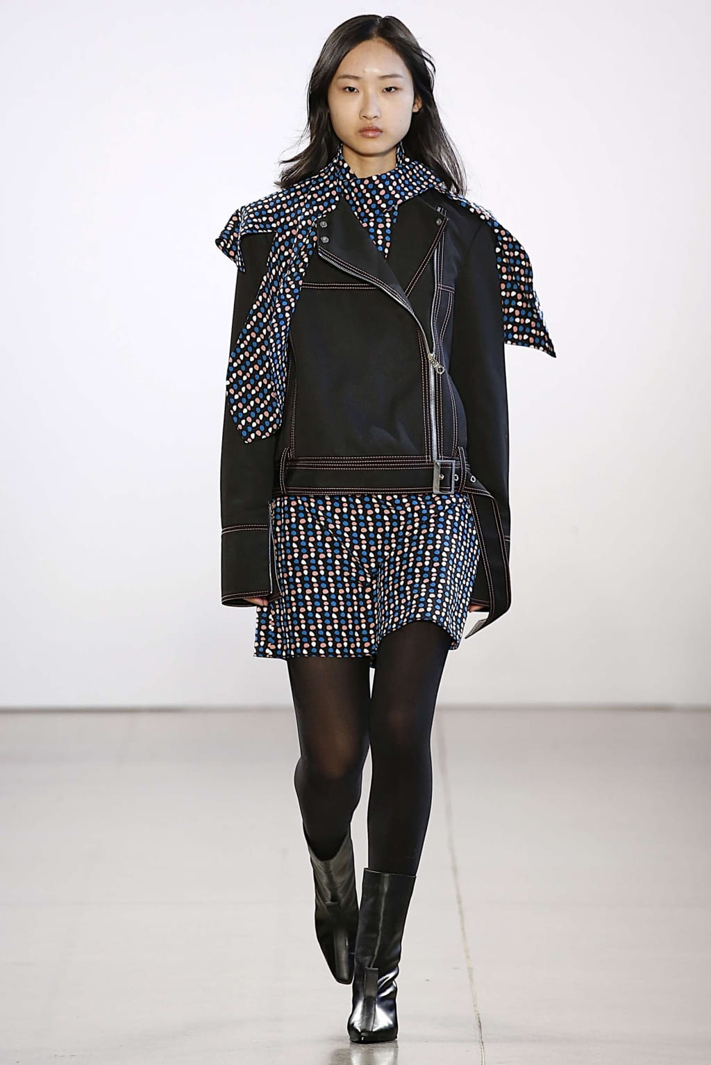 Fashion Week New York Fall/Winter 2019 look 23 from the Claudia Li collection womenswear